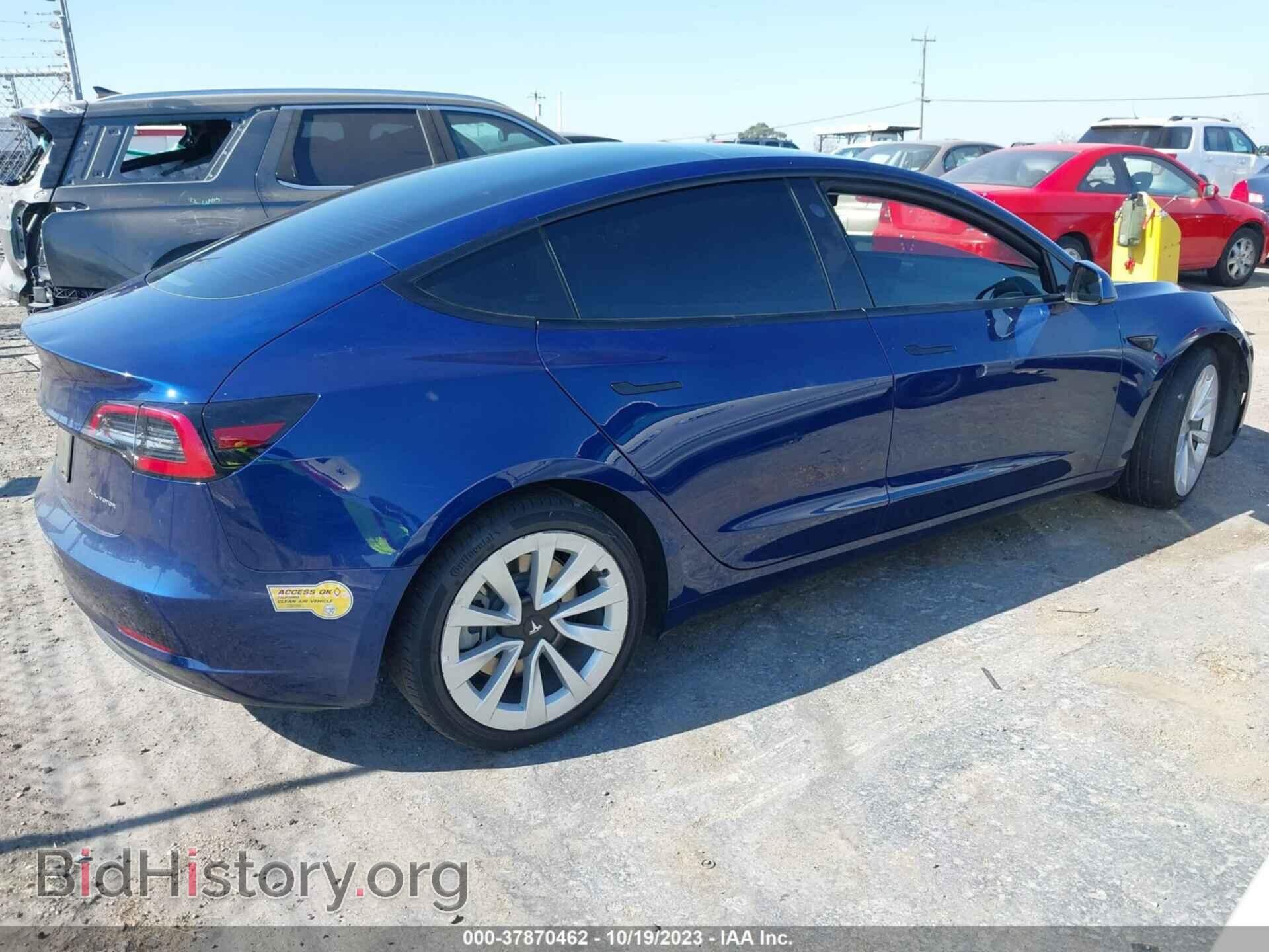 2022 TESLA MODEL 3 - VIN: 5YJ3E1EB1NF127735 - Photo 4