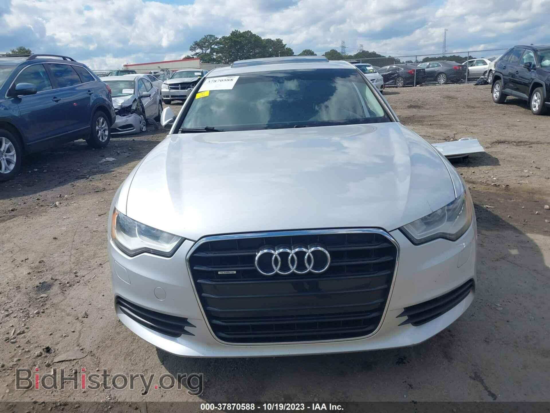 2012 AUDI A6 - VIN: WAUFGAFC3CN109747 - Фото 13