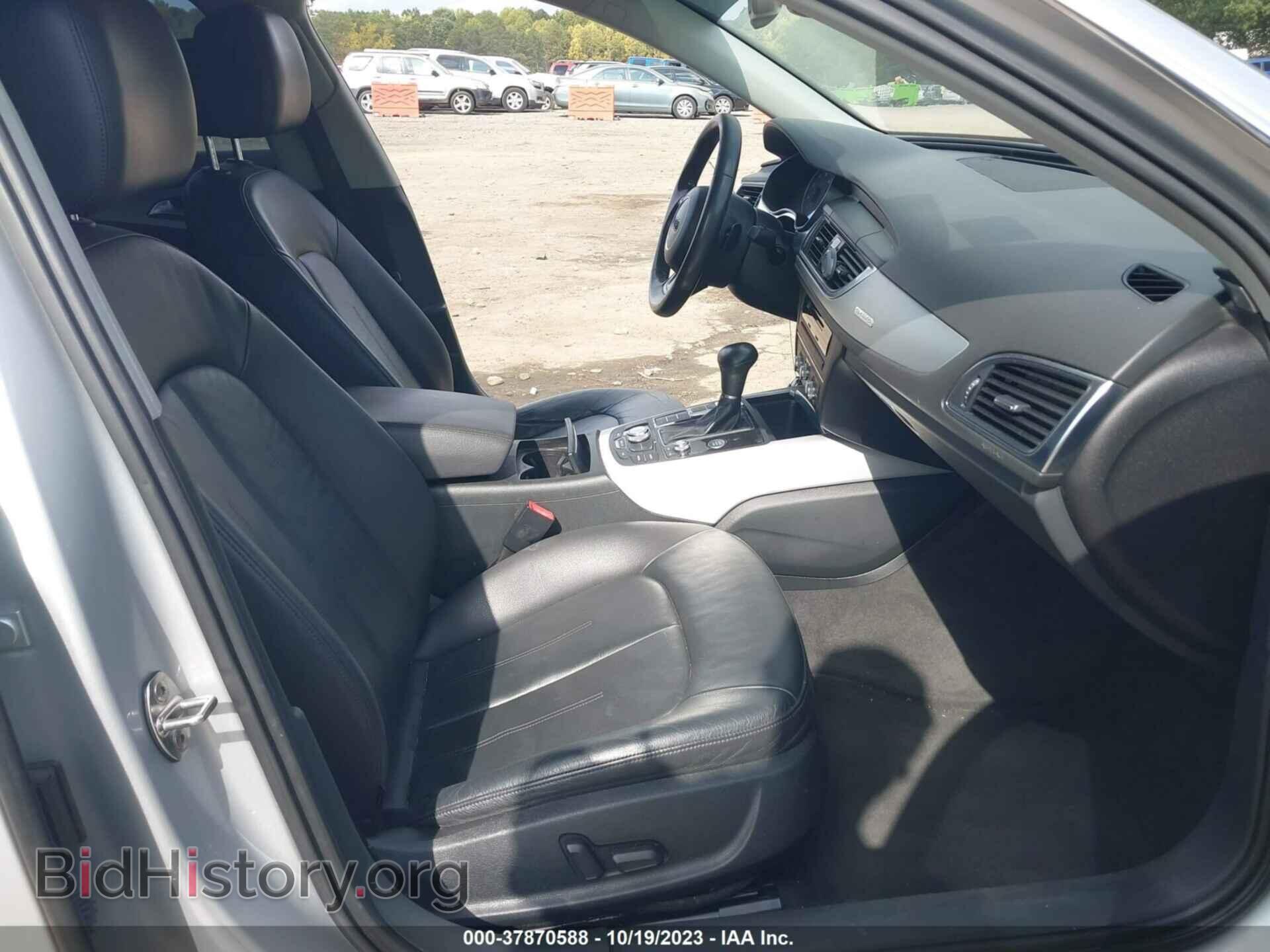 2012 AUDI A6 - VIN: WAUFGAFC3CN109747 - Фото 5