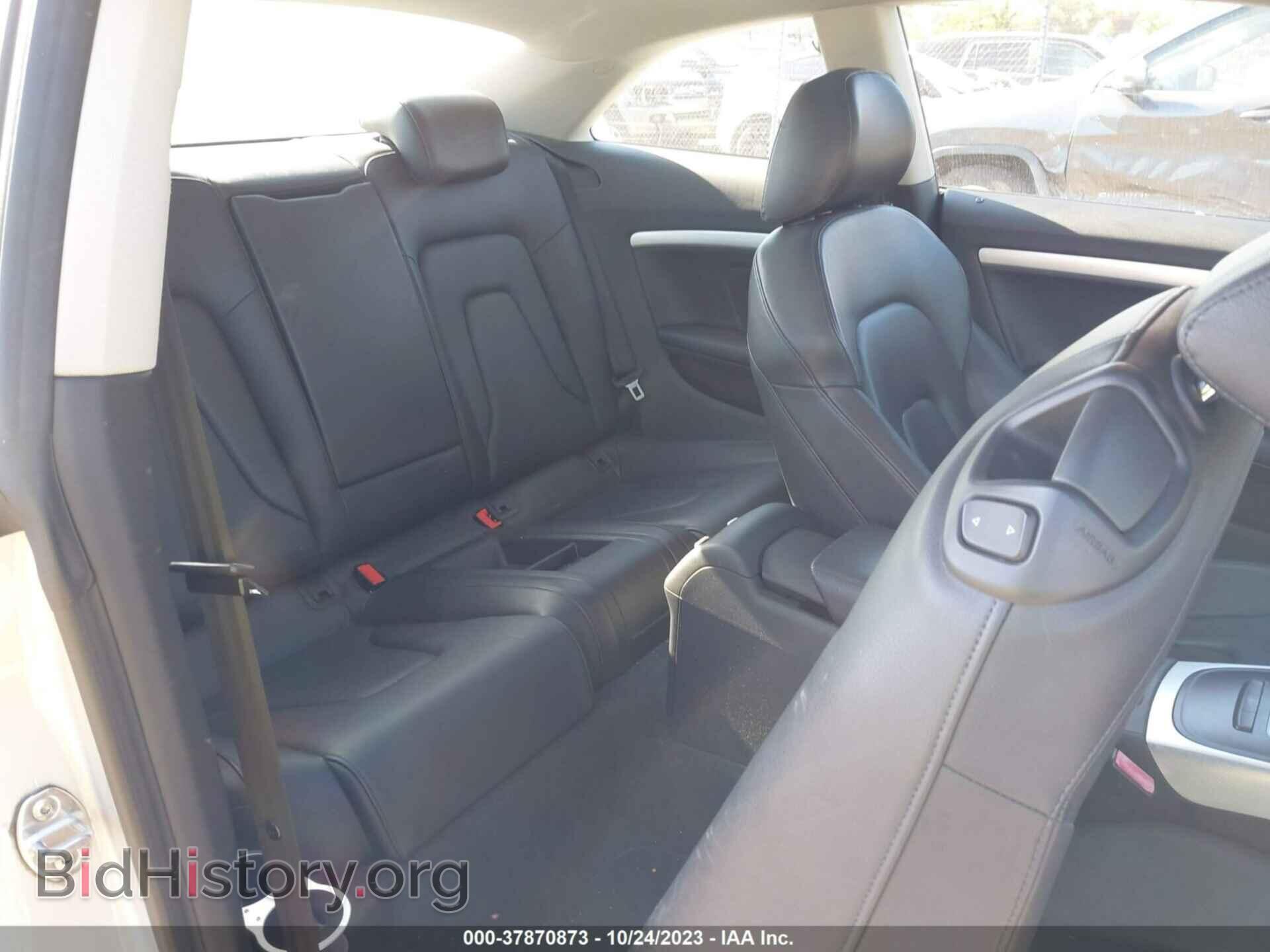 2012 AUDI A5 - VIN: WAURFAFR6CA003448 - Photo 8