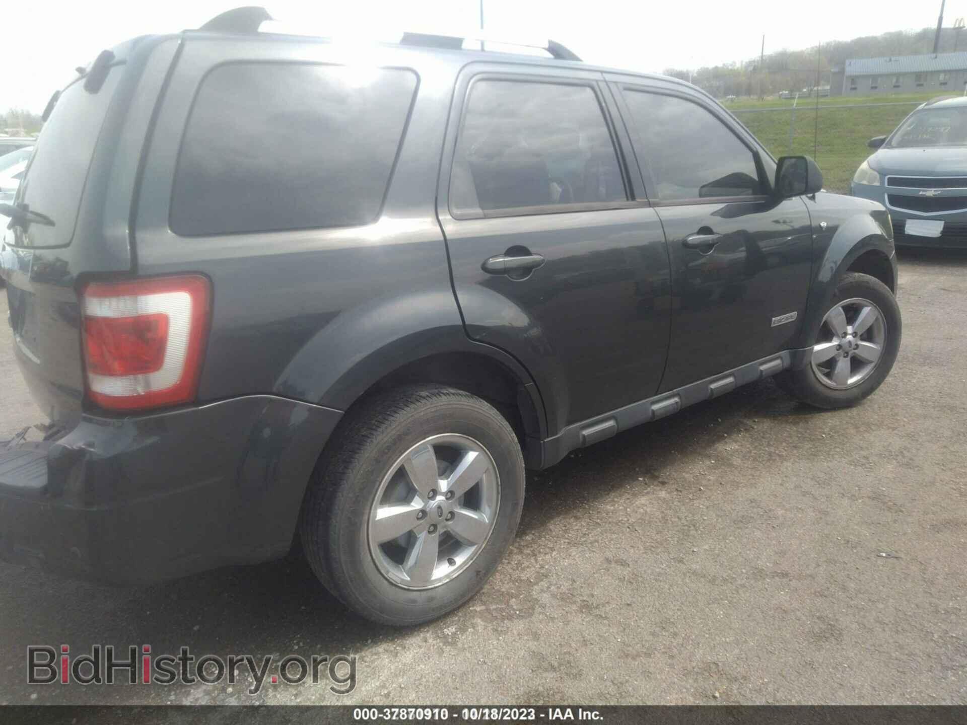 2008 FORD ESCAPE - VIN: 1FMCU04178KC17612 - Фото 4