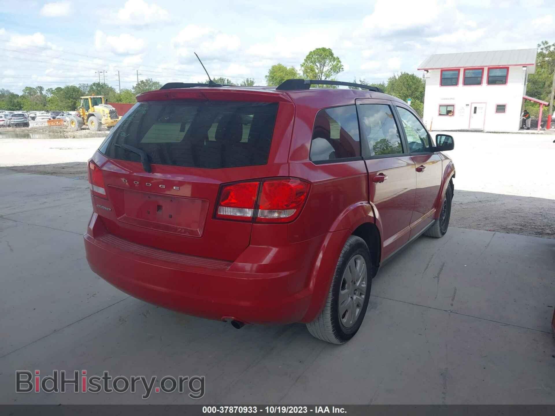 2014 DODGE JOURNEY - VIN: 3C4PDCAB6ET188764 - Фото 4