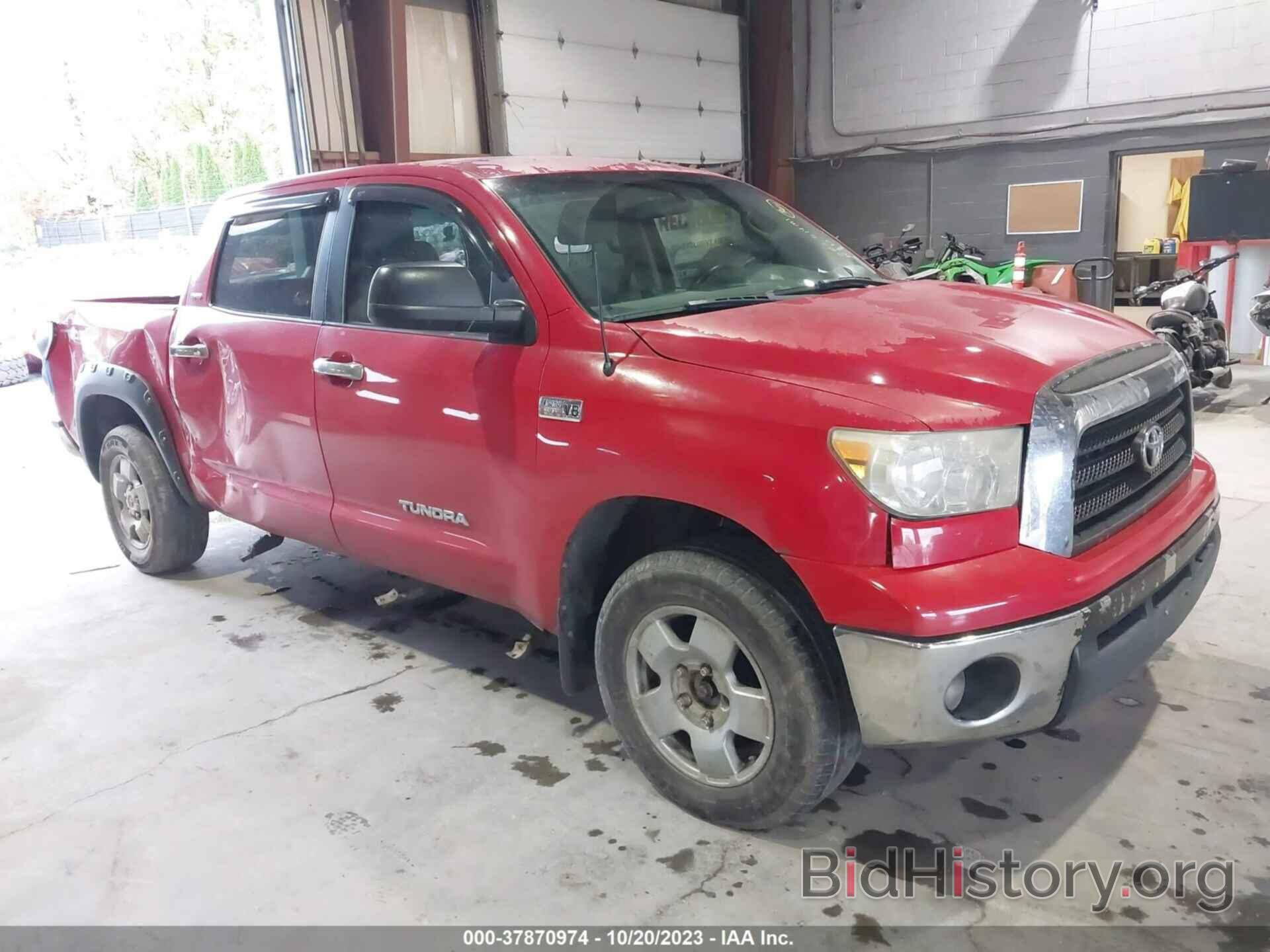 Photo 5TBDV54138S509634 - TOYOTA TUNDRA 4WD TRUCK 2008