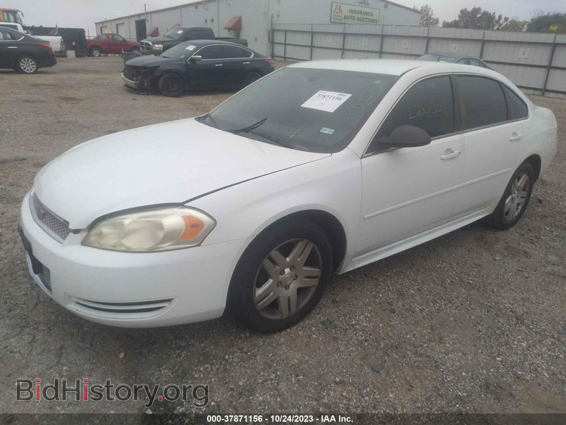 2013 CHEVROLET IMPALA - VIN: 2G1WG5E38D1220351 - Фото 2