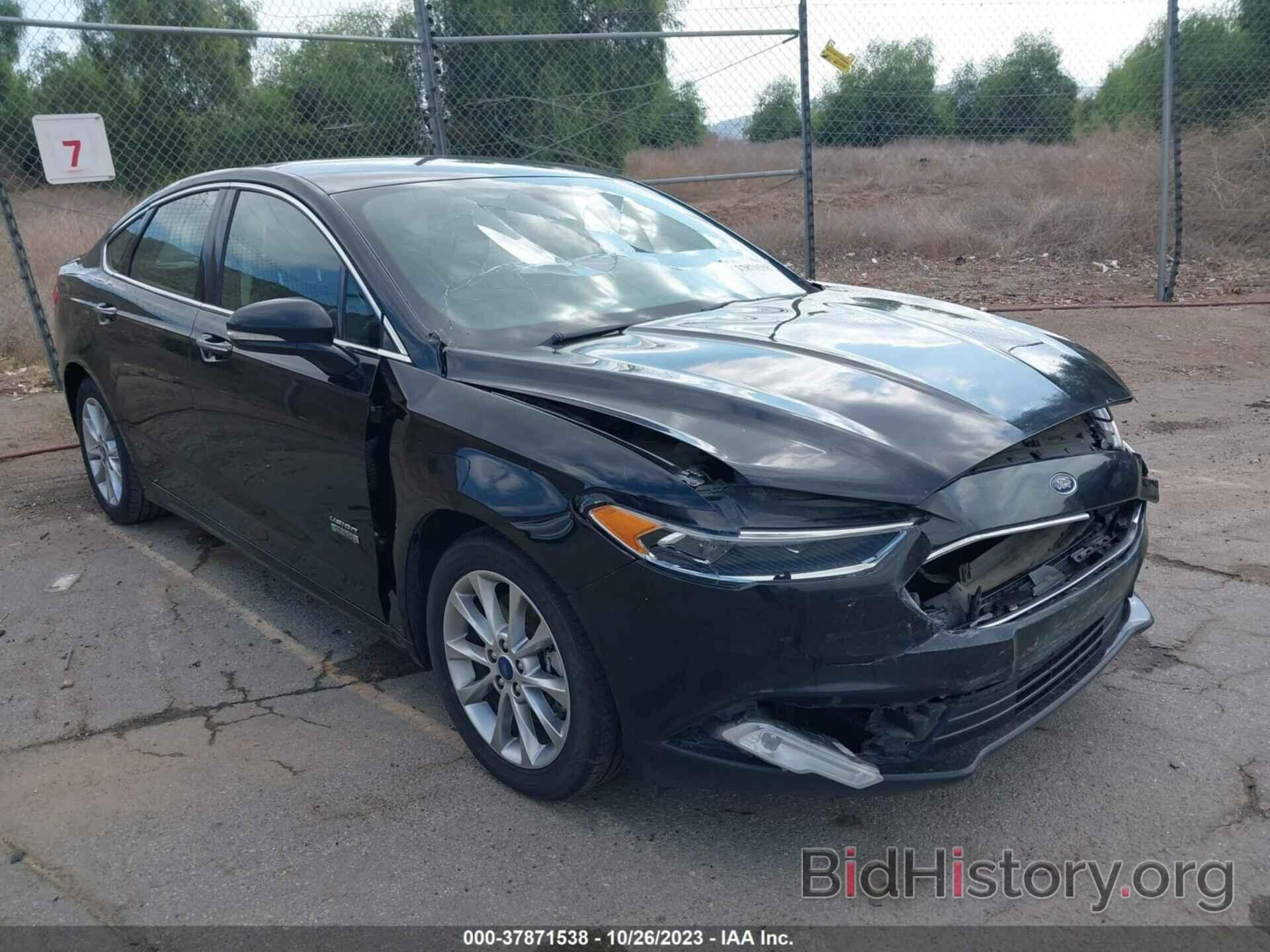 Photo 3FA6P0PU8HR229347 - FORD FUSION ENERGI 2017