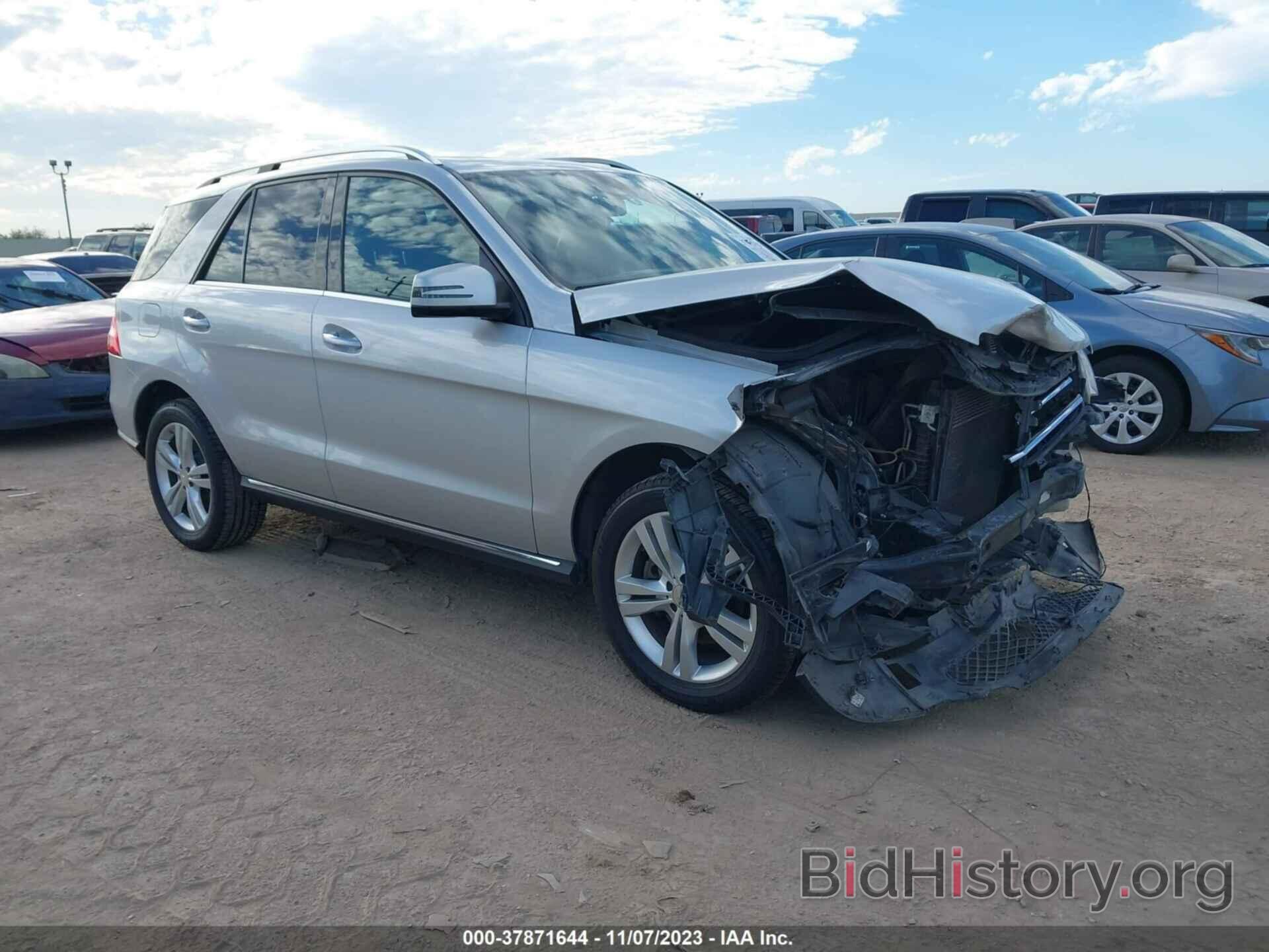 Photo 4JGDA5JB8FA565008 - MERCEDES-BENZ ML 350 2015