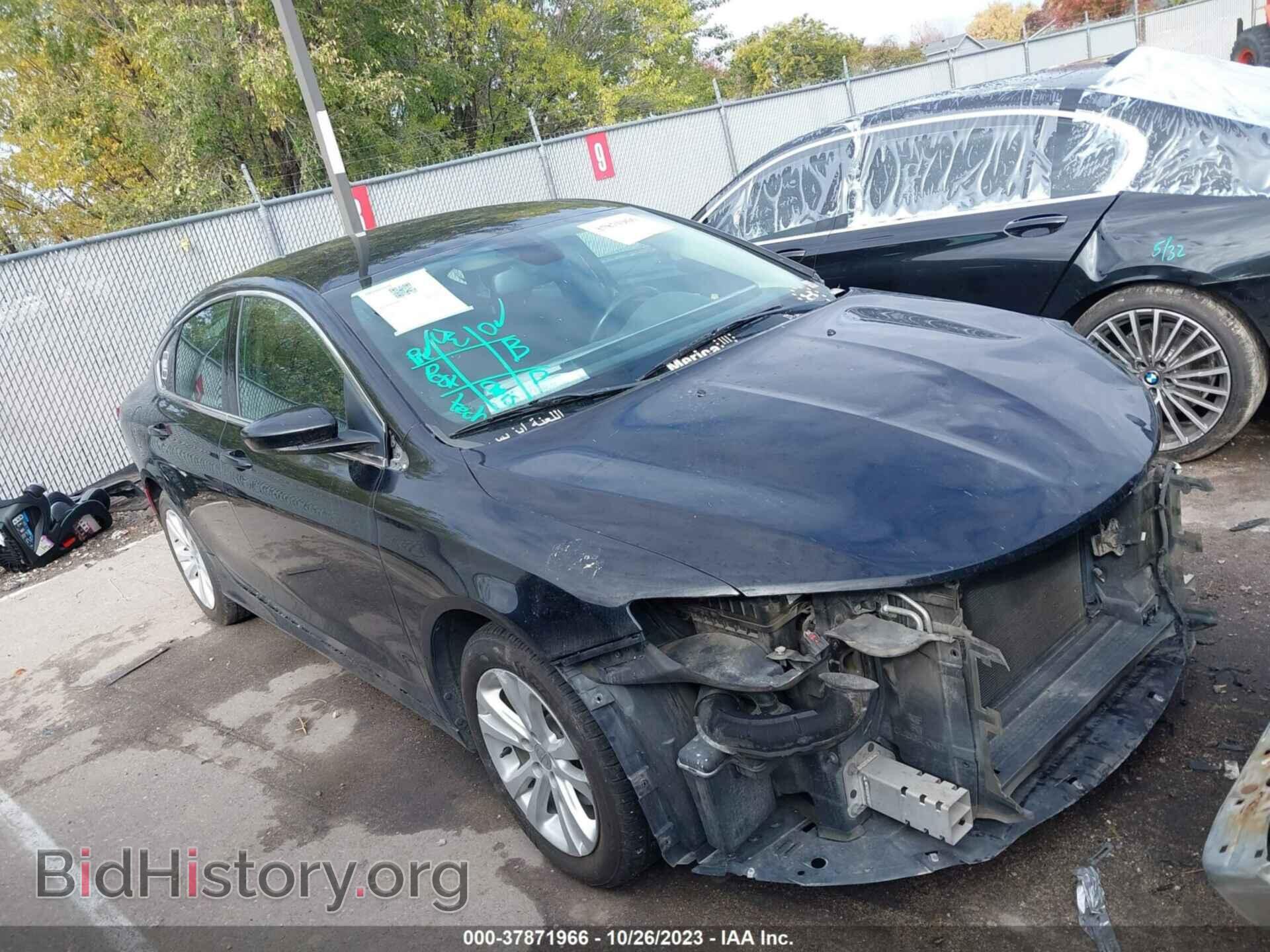 Фотография 1C3CCCAB4FN602163 - CHRYSLER 200 2015