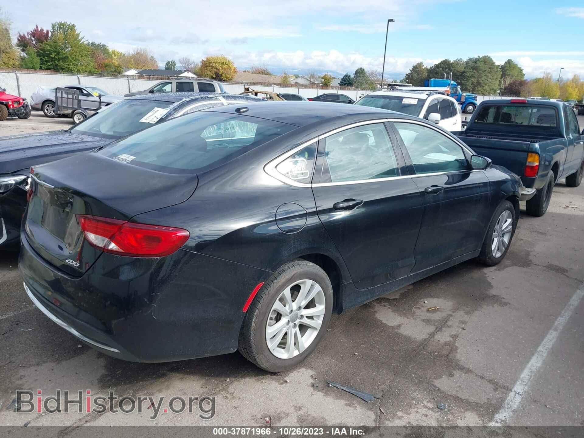2015 CHRYSLER 200 - VIN: 1C3CCCAB4FN602163 - Фото 4