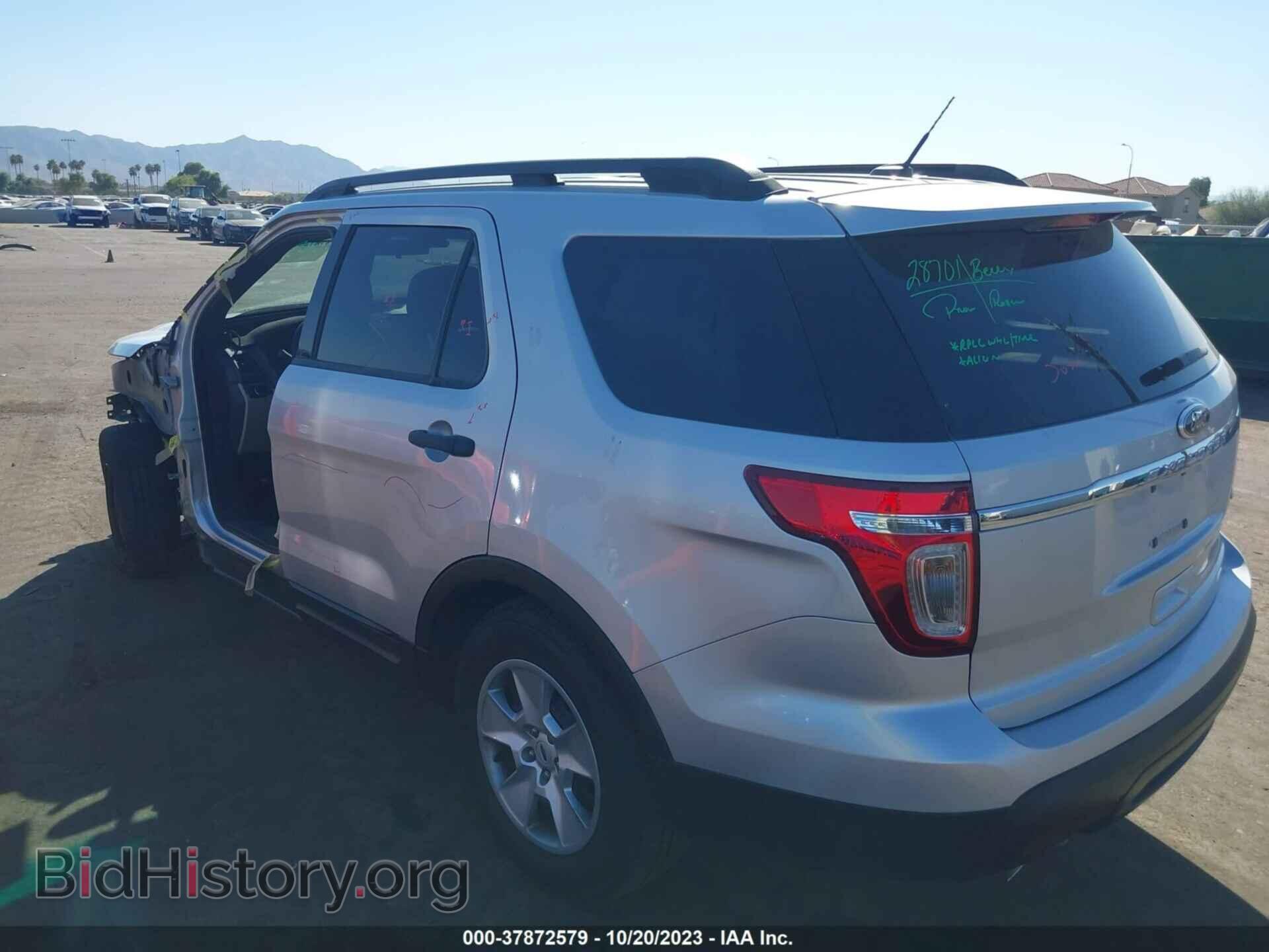 2013 FORD EXPLORER - VIN: 1FM5K7B86DGB38730 - Photo 3