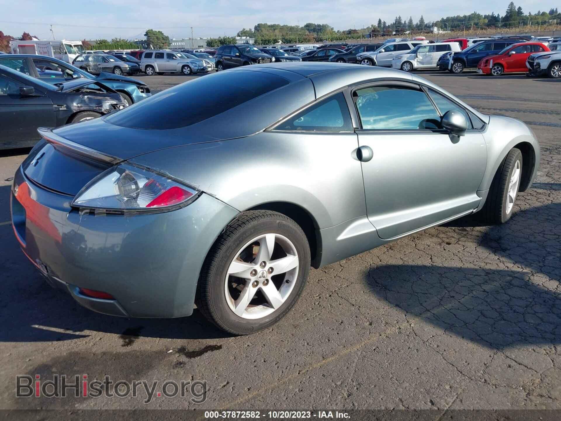 2007 MITSUBISHI ECLIPSE - VIN: 4A3AK24F47E018522 - Фото 4