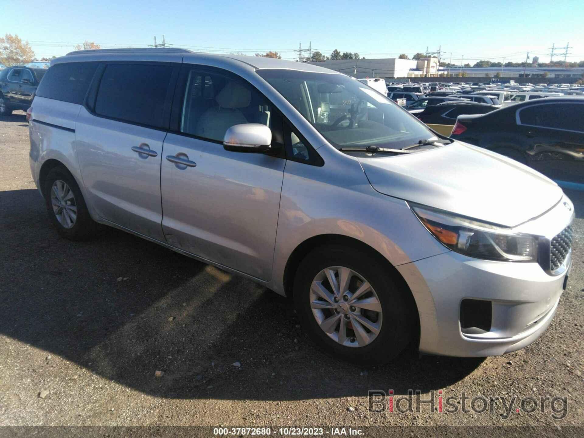 Photo KNDMB5C13G6192504 - KIA SEDONA 2016