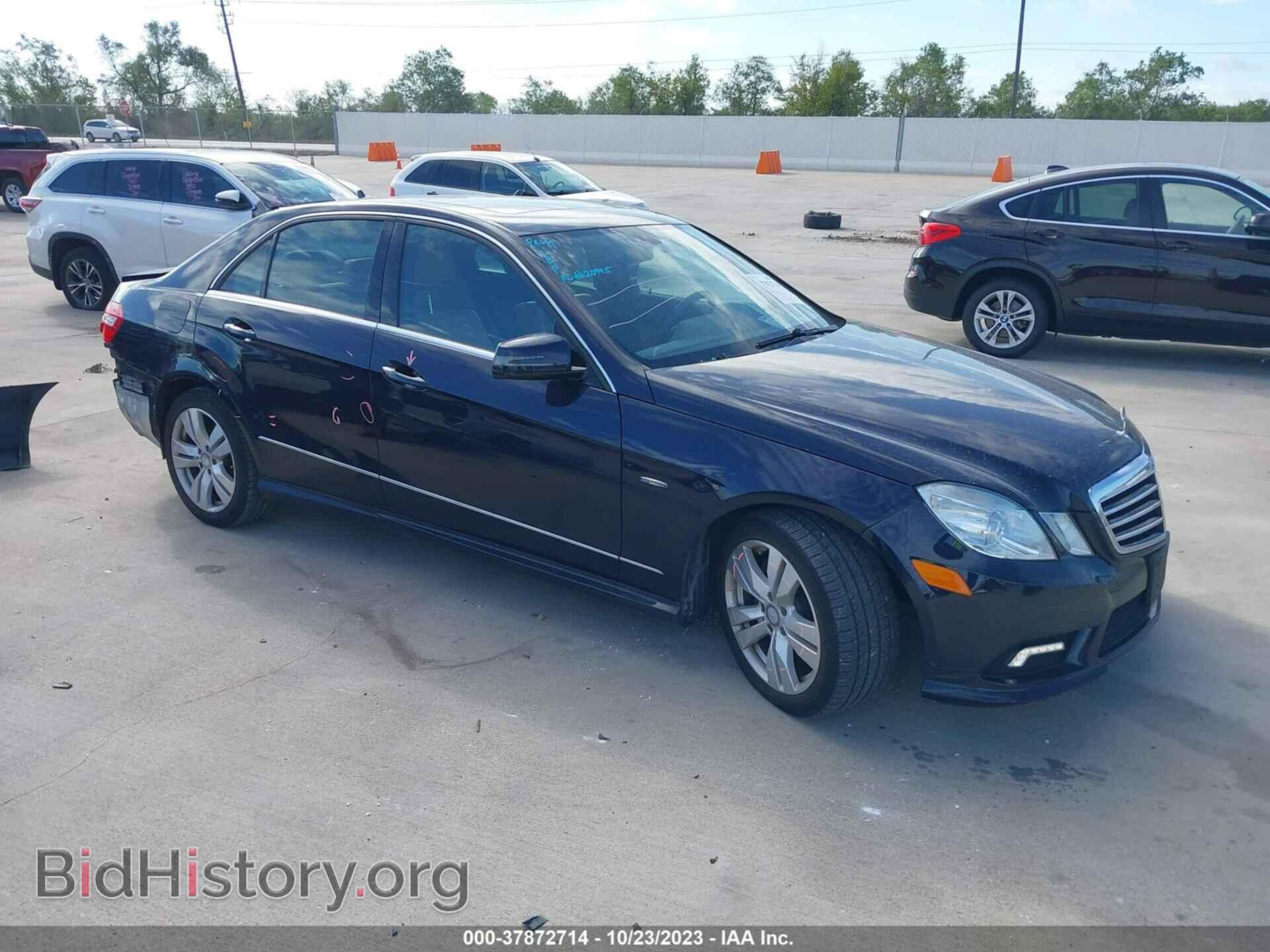 Photo WDDHF2EB9BA310352 - MERCEDES-BENZ E-CLASS 2011