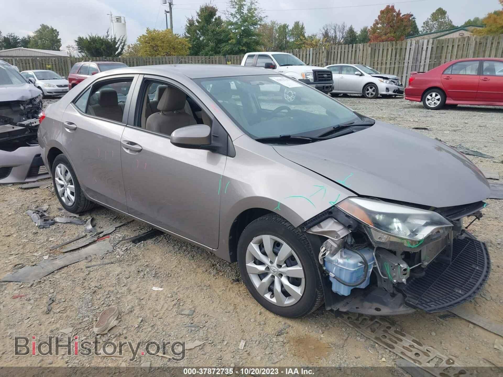 Фотография 2T1BURHEXEC150034 - TOYOTA COROLLA 2014