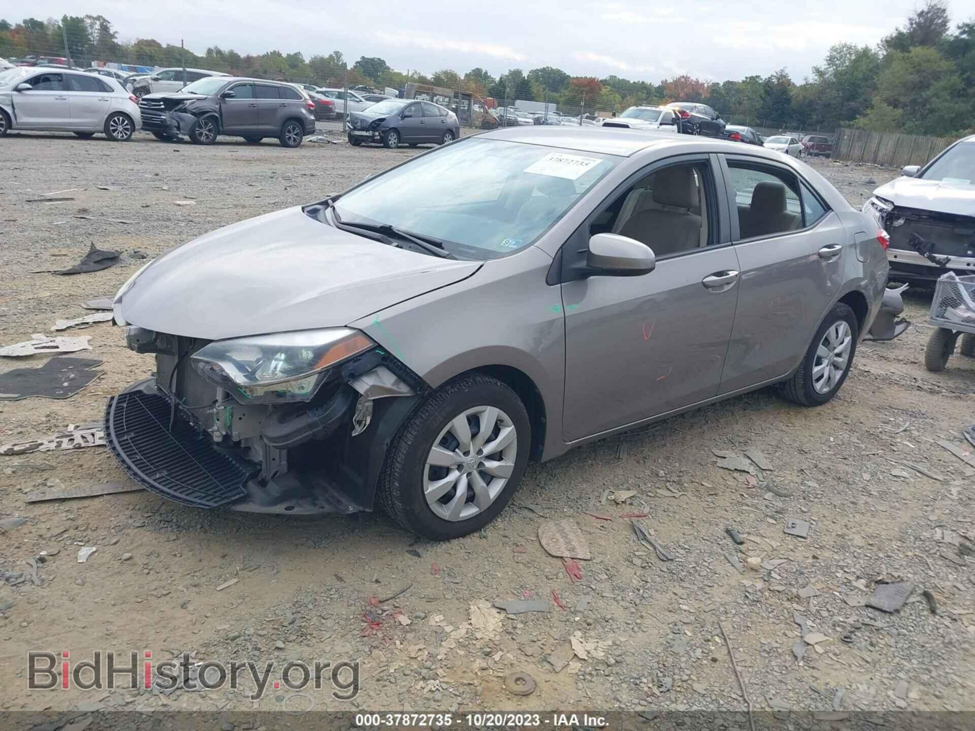 2014 TOYOTA COROLLA - VIN: 2T1BURHEXEC150034 - Photo 2