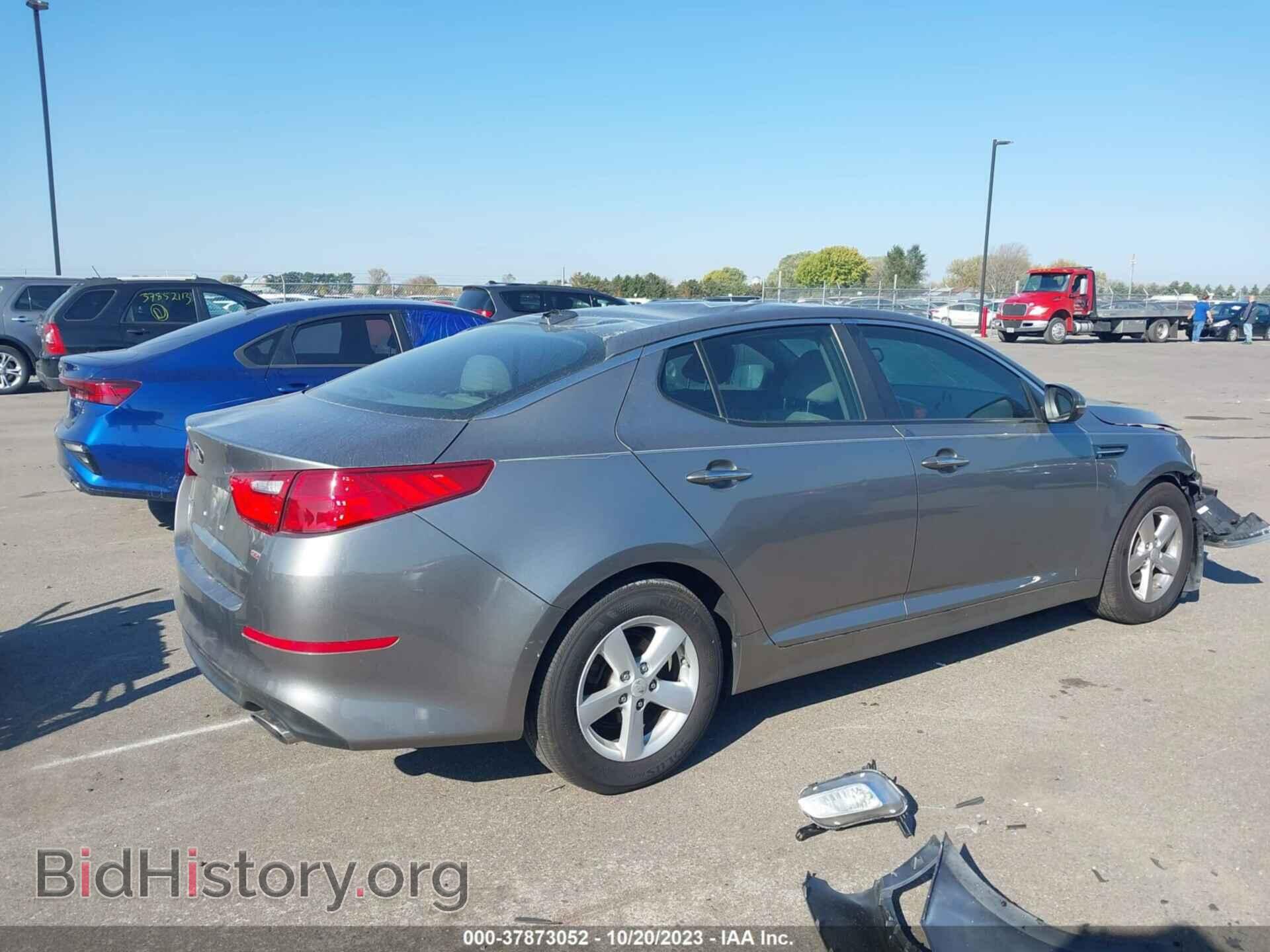 2015 KIA OPTIMA - VIN: 5XXGM4A75FG492943 - Фото 4