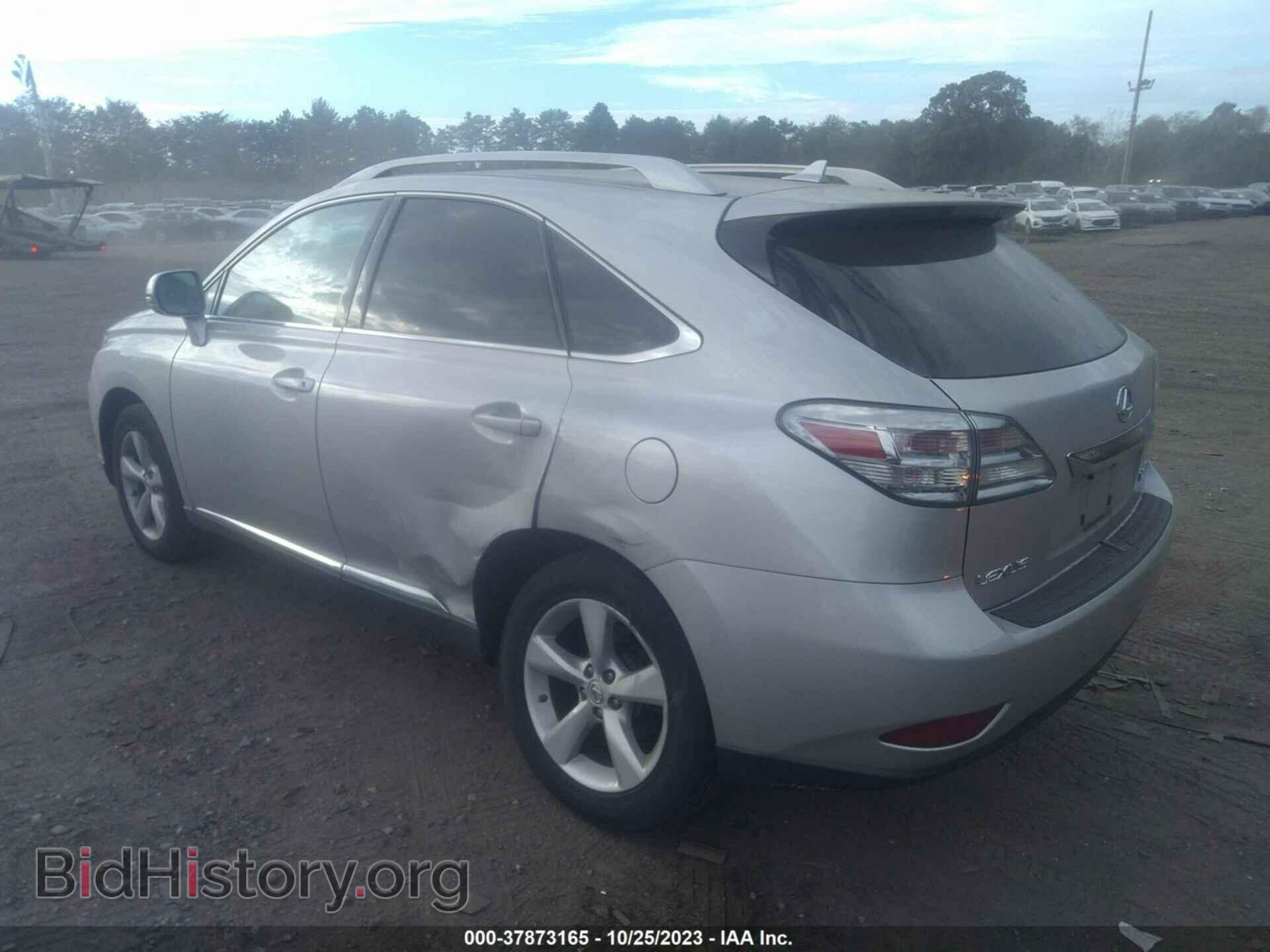 2010 LEXUS RX 350 - VIN: 2T2BK1BA3AC014380 - Фото 3