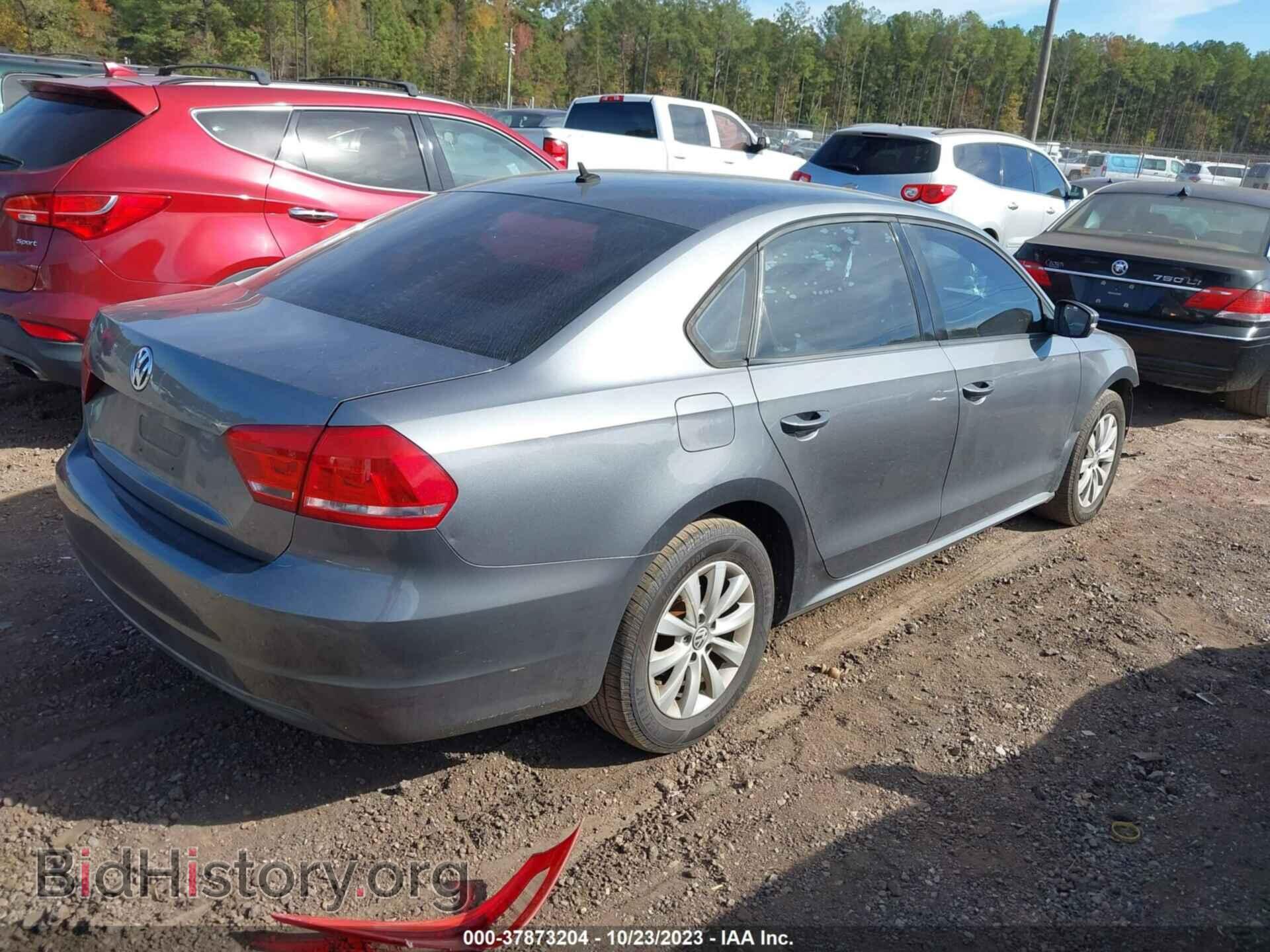 2013 VOLKSWAGEN PASSAT - VIN: 1VWAP7A37DC126925 - Фото 4