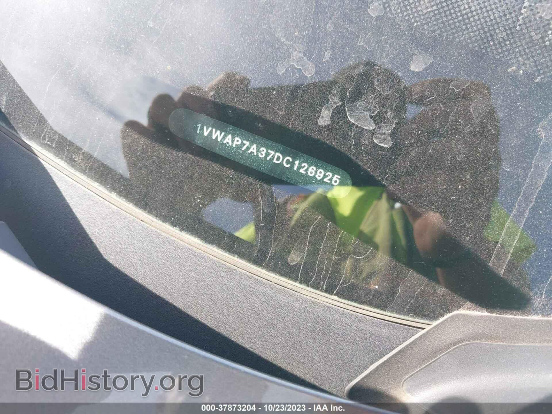 2013 VOLKSWAGEN PASSAT - VIN: 1VWAP7A37DC126925 - Фото 9