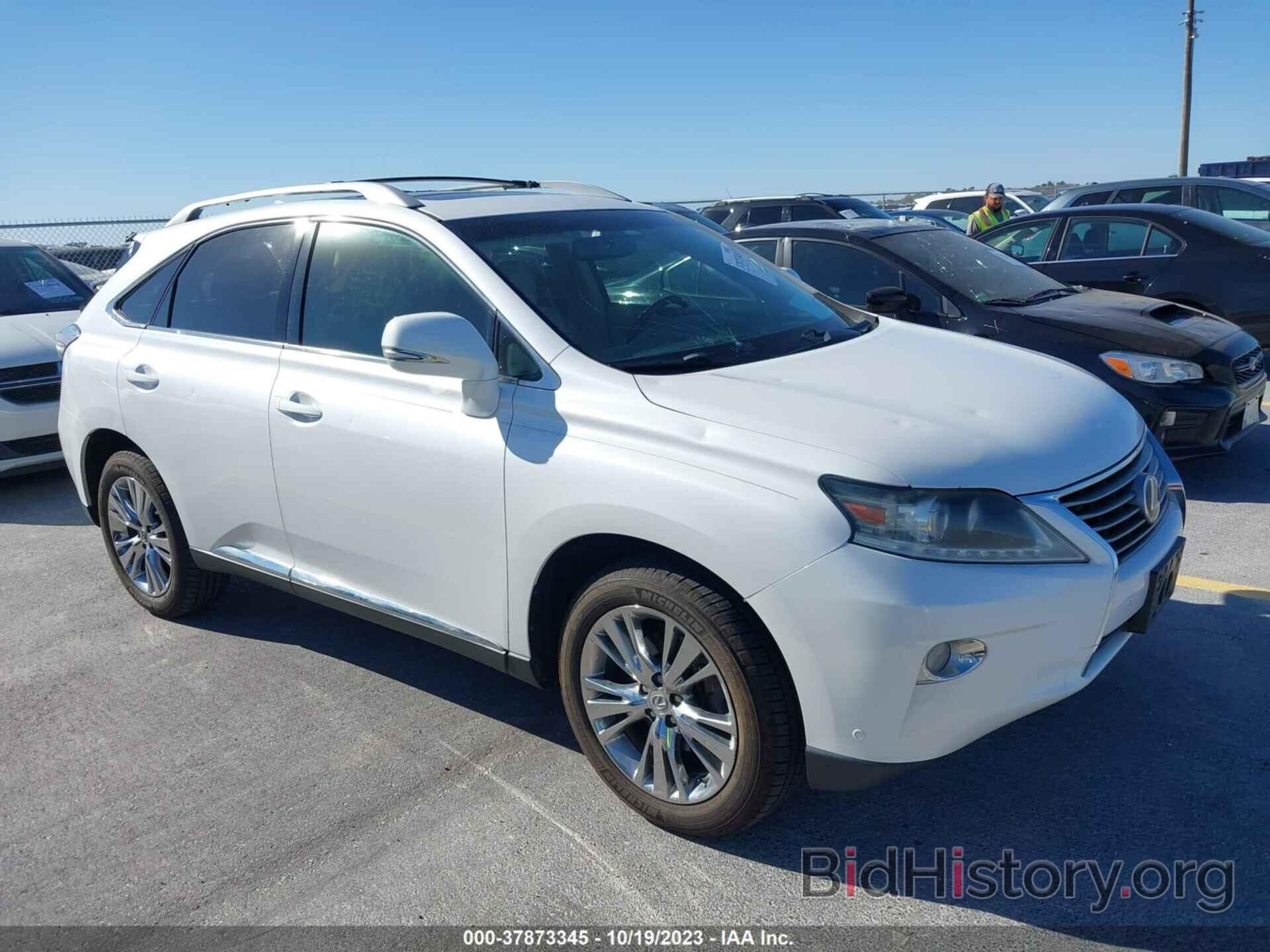 Фотография 2T2BK1BA2EC251416 - LEXUS RX 350 2014