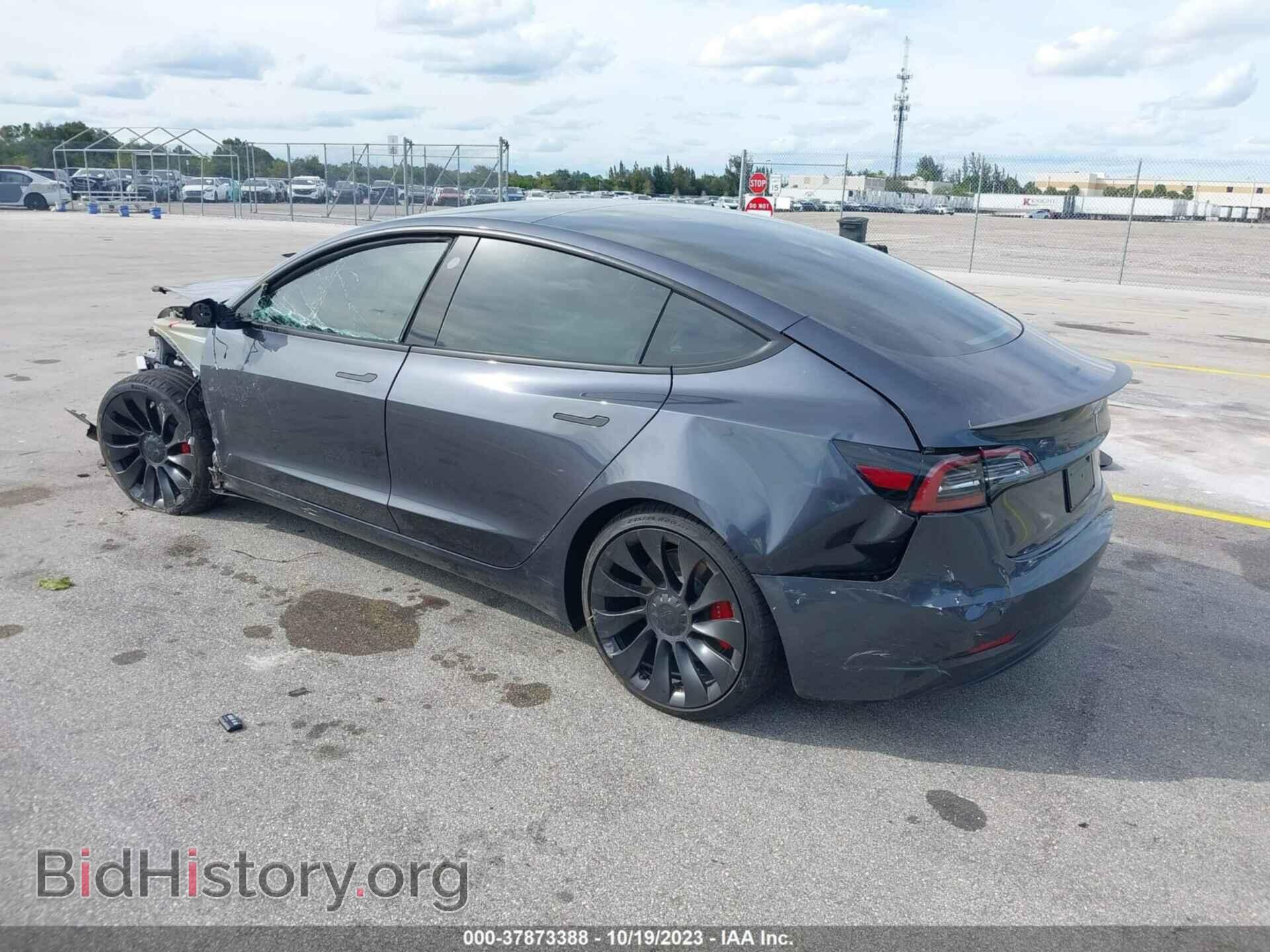2023 TESLA MODEL 3 - VIN: 5YJ3E1EC5PF603304 - Фото 3
