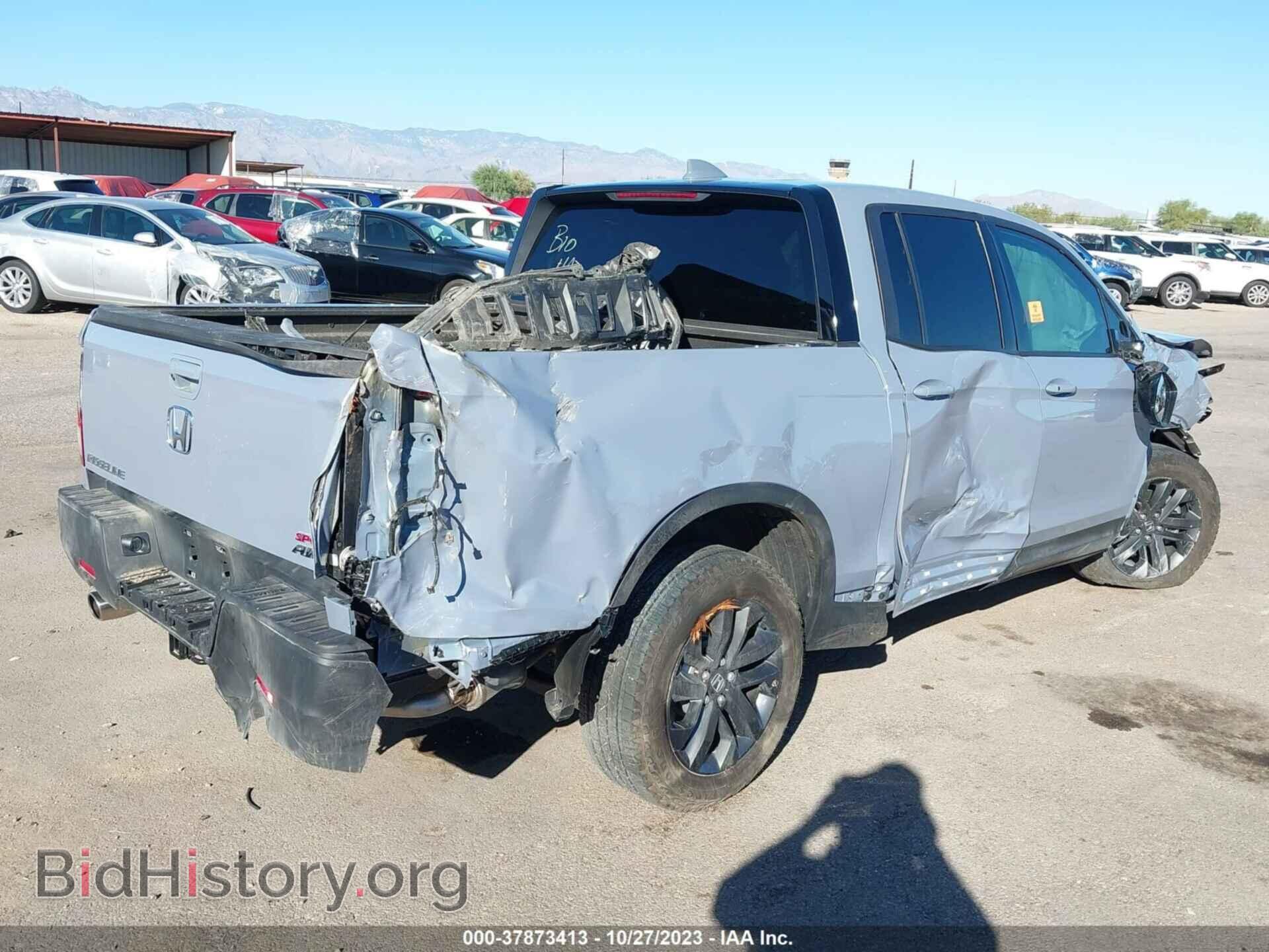2023 HONDA RIDGELINE - VIN: 5FPYK3F15PB027762 - Фото 4