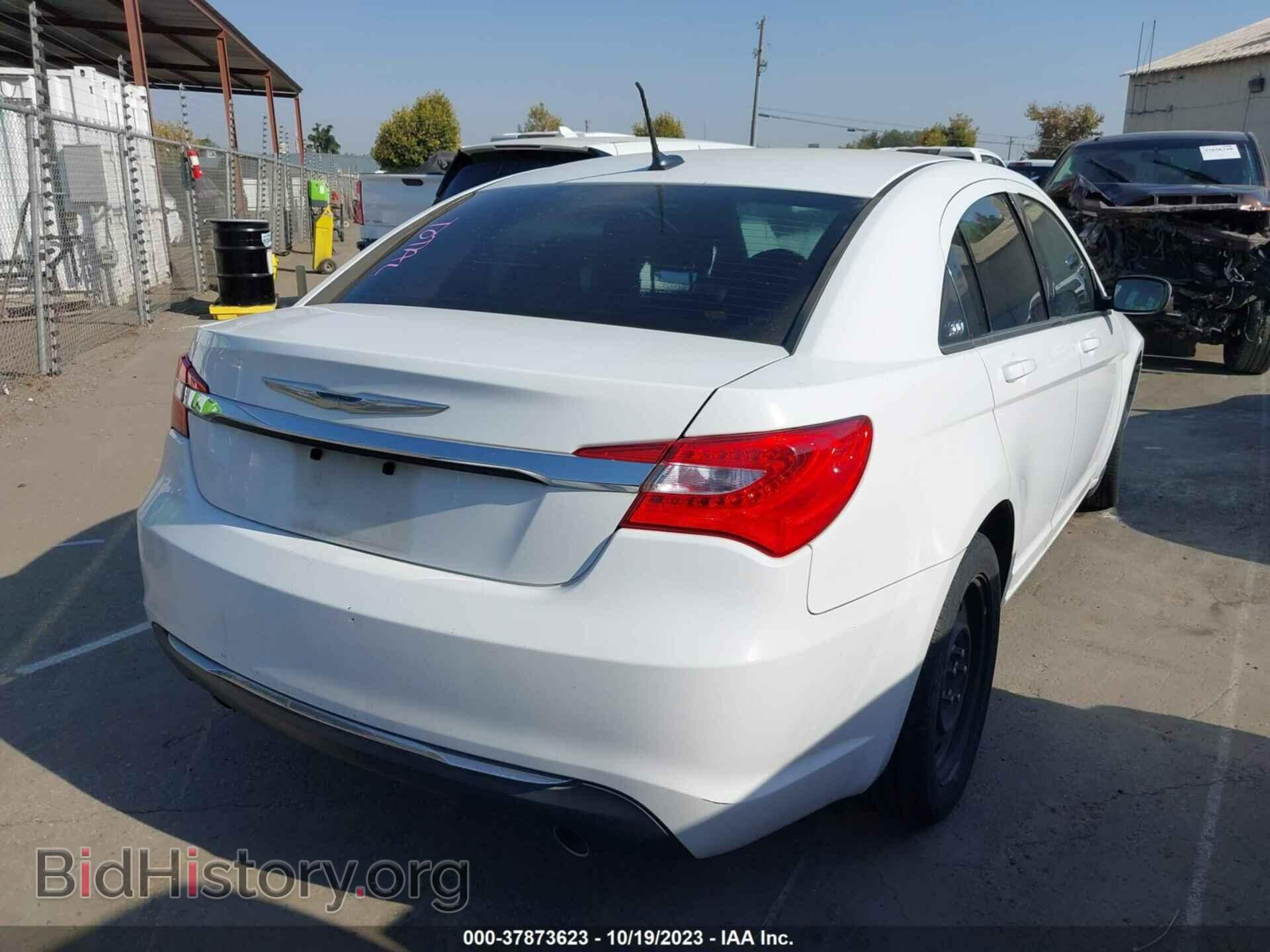 2013 CHRYSLER 200 - VIN: 1C3CCBAGXDN728336 - Фото 4