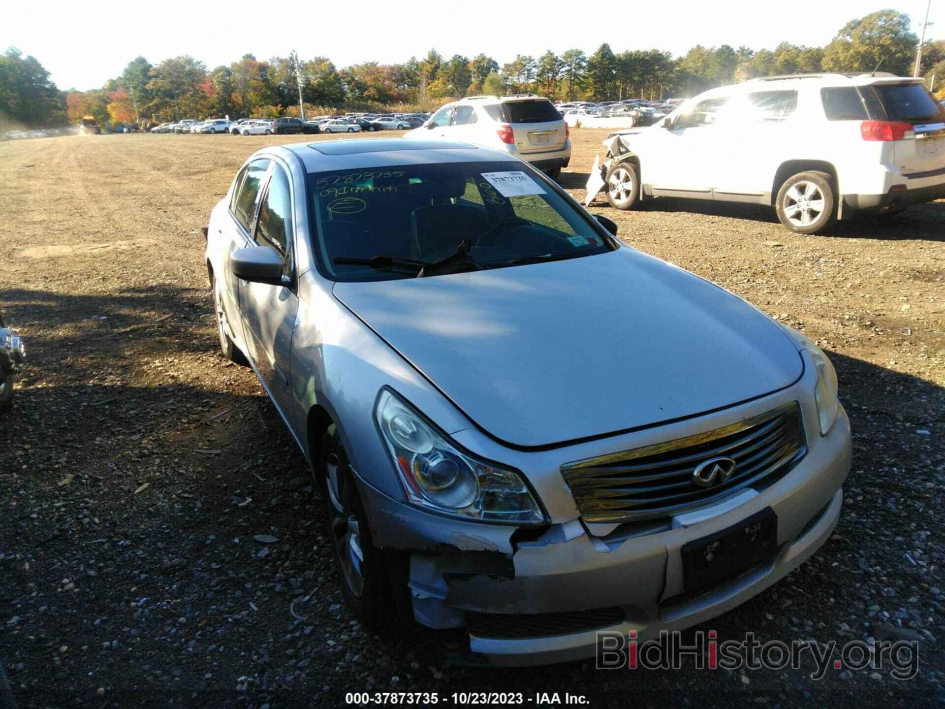 Photo JNKCV61F59M359255 - INFINITI G37 SEDAN 2009