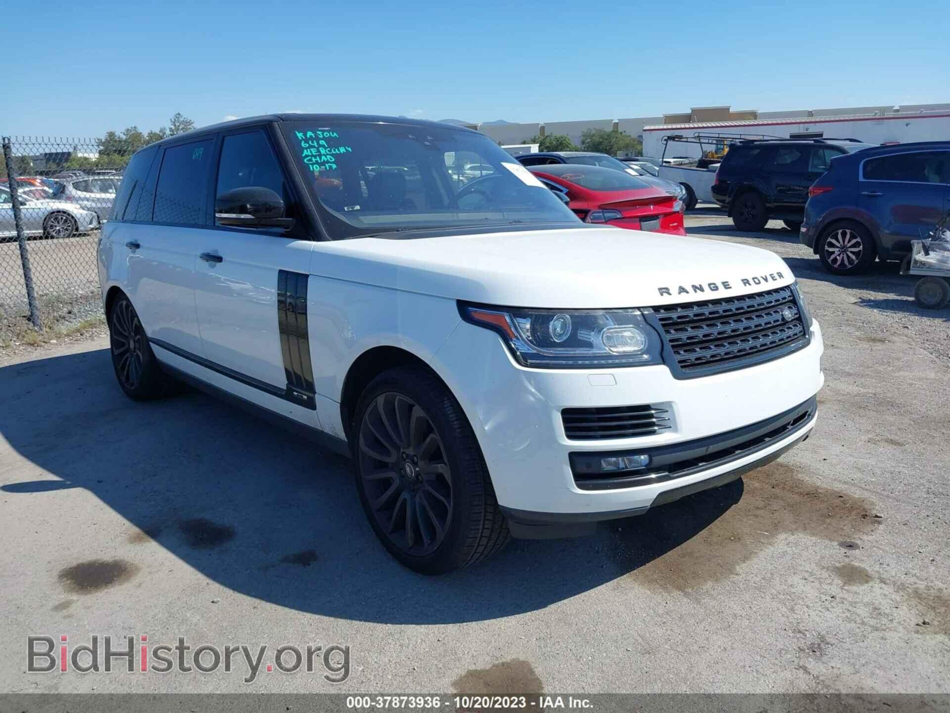Photo SALGS5FE7HA357313 - LAND ROVER RANGE ROVER 2017
