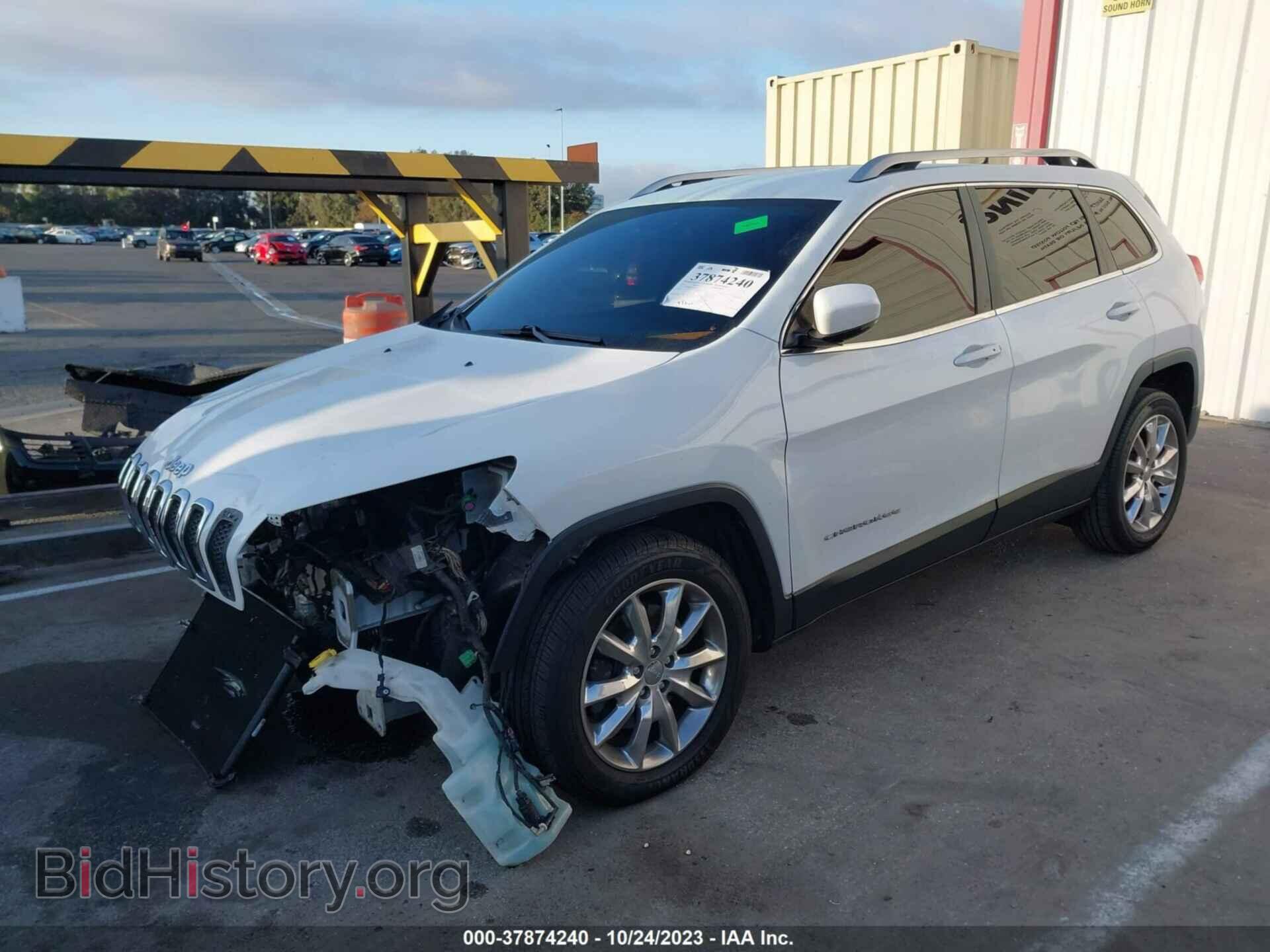 2016 JEEP CHEROKEE - VIN: 1C4PJLDB2GW108121 - Фото 2