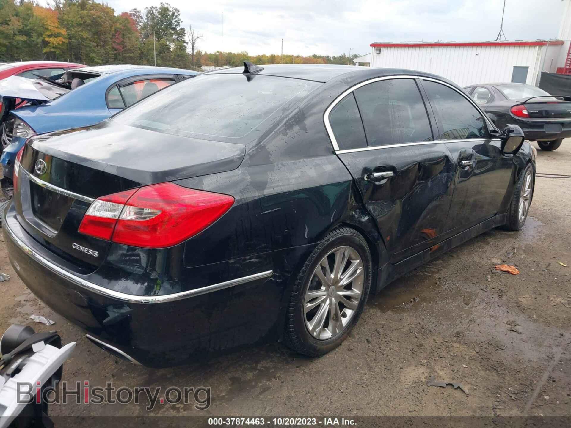 2012 HYUNDAI GENESIS - VIN: KMHGC4DD1CU160536 - Фото 4