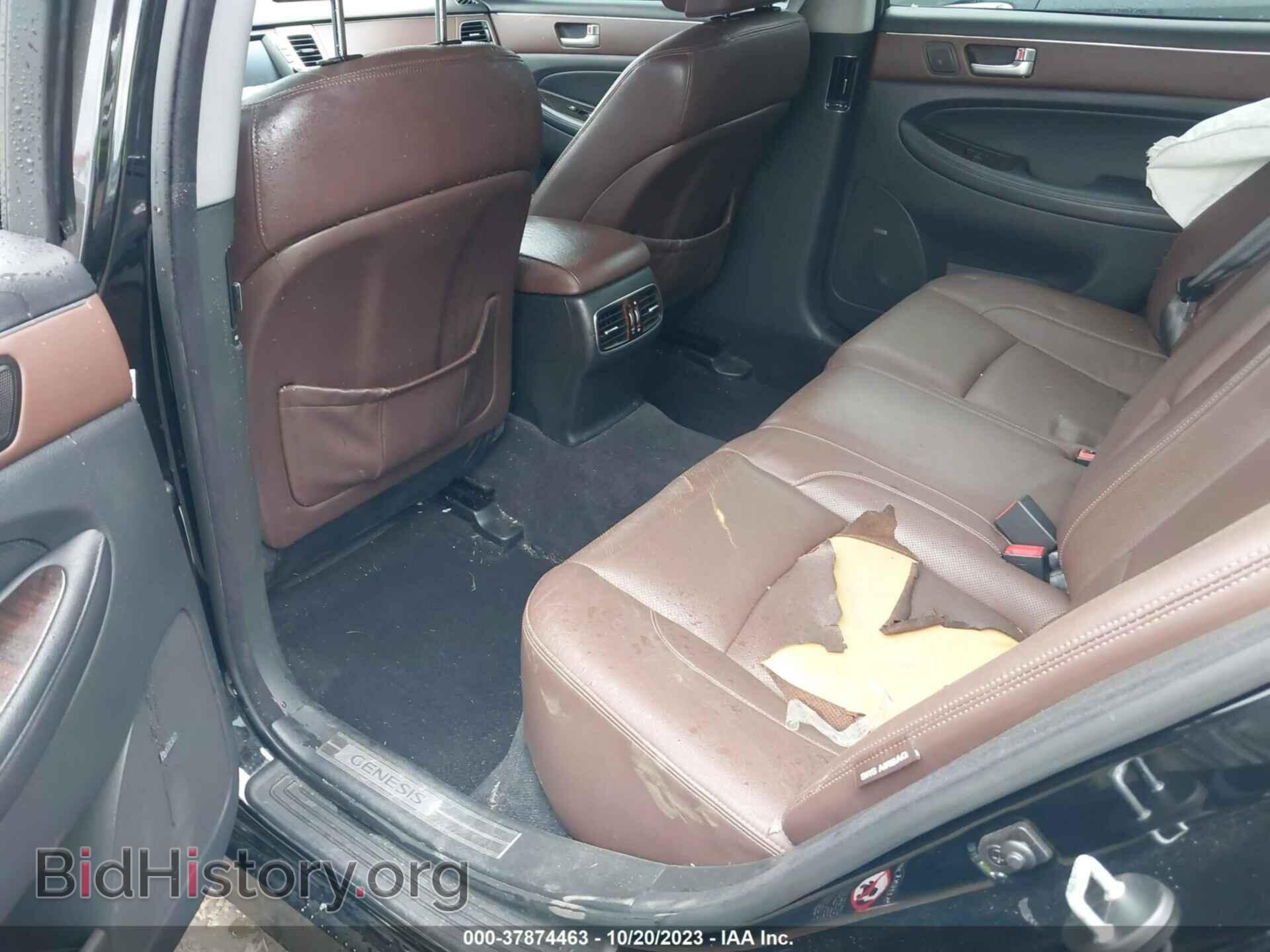 2012 HYUNDAI GENESIS - VIN: KMHGC4DD1CU160536 - Фото 8