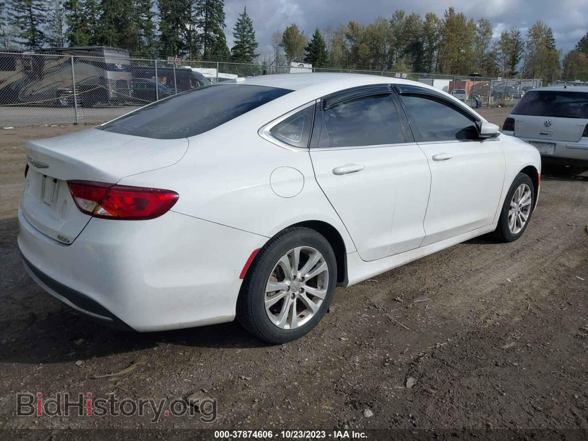2015 CHRYSLER 200 - VIN: 1C3CCCAB1FN747483 - Фото 4