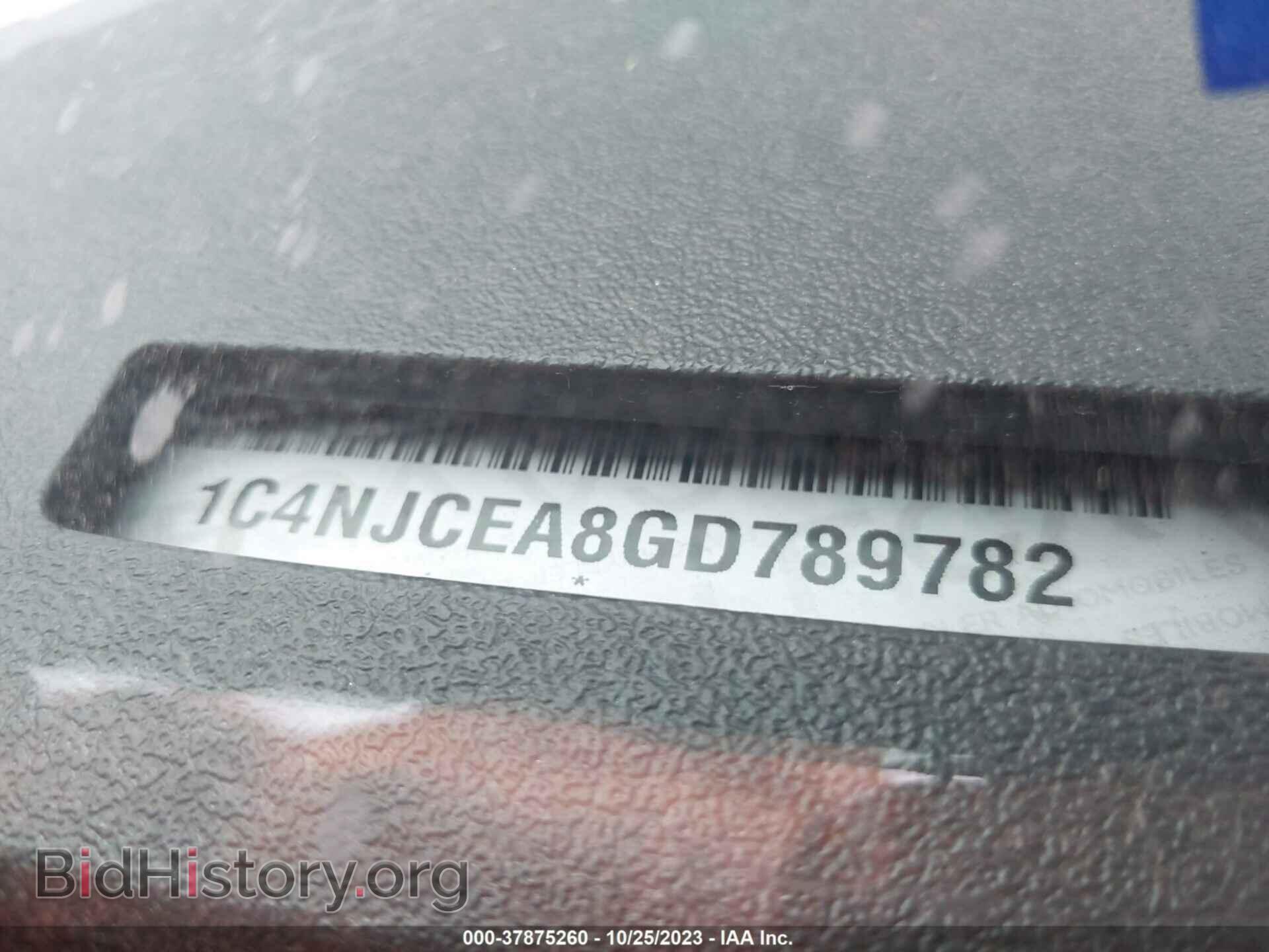 2016 JEEP COMPASS - VIN: 1C4NJCEA8GD789782 - Фото 9