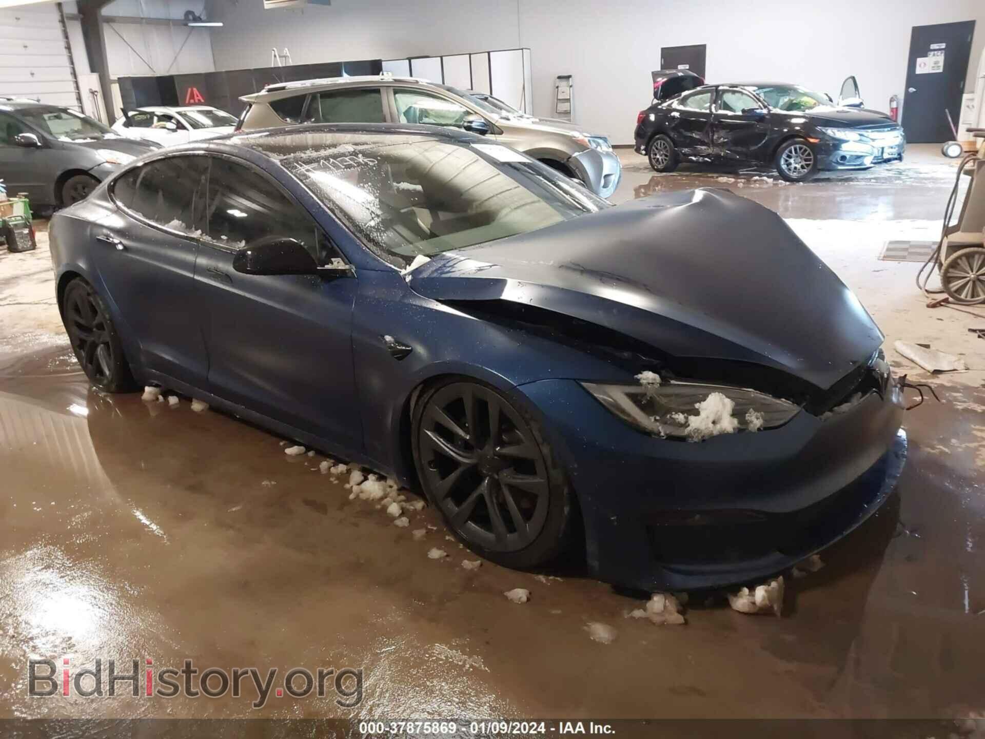 Photo 5YJSA1E69MF451220 - TESLA MODEL S 2021