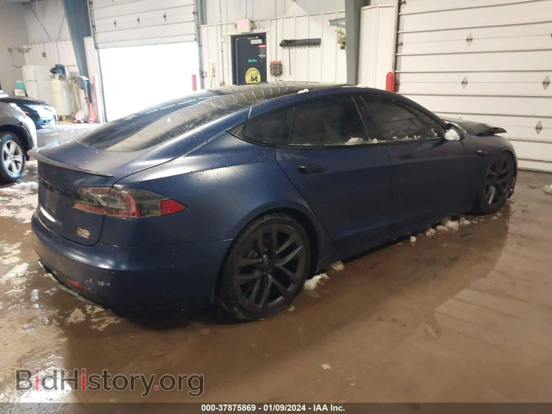 2021 TESLA MODEL S - VIN: 5YJSA1E69MF451220 - Фото 4