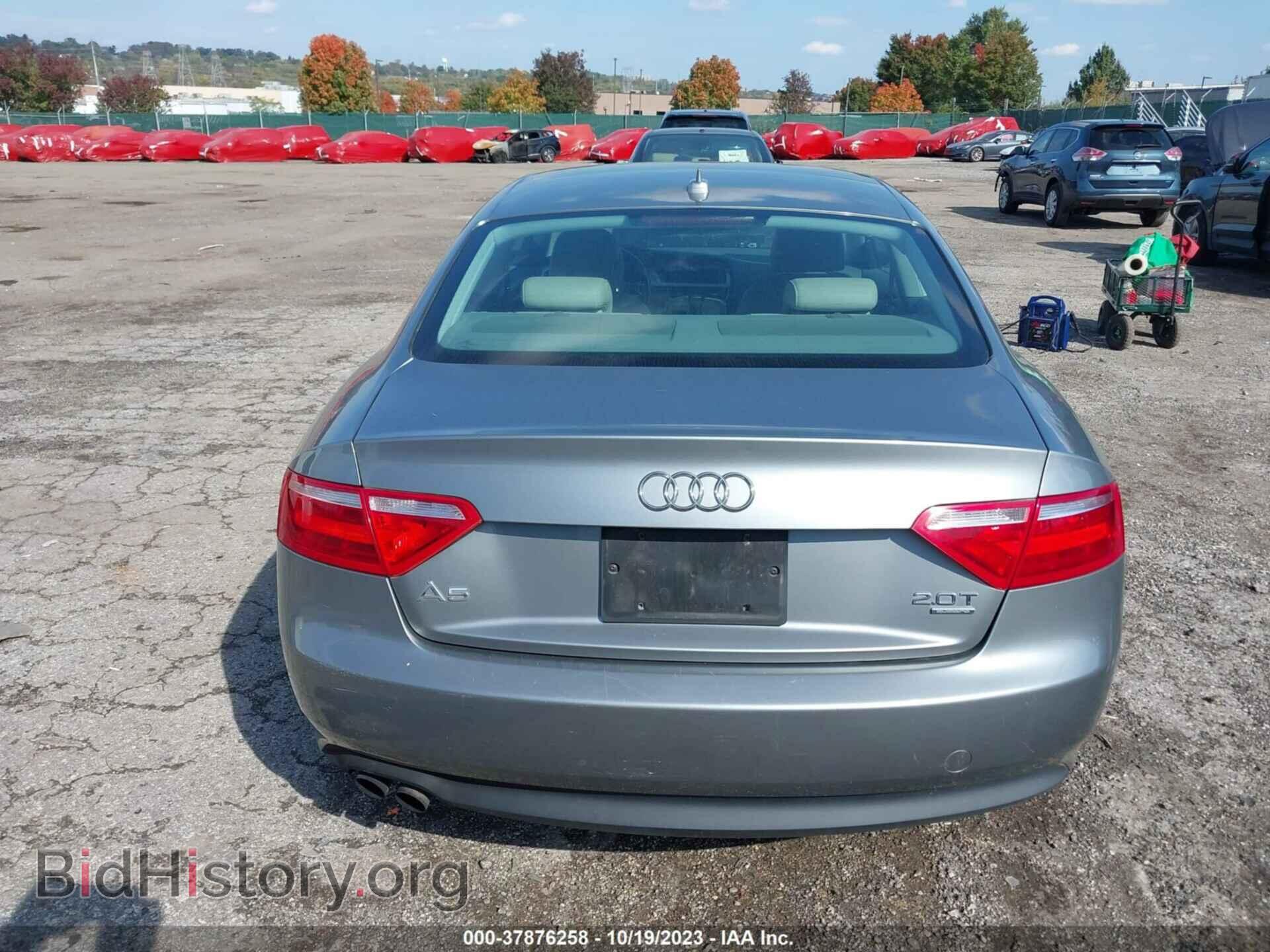 2010 AUDI A5 - VIN: WAUCFAFR1AA070784 - Фото 12
