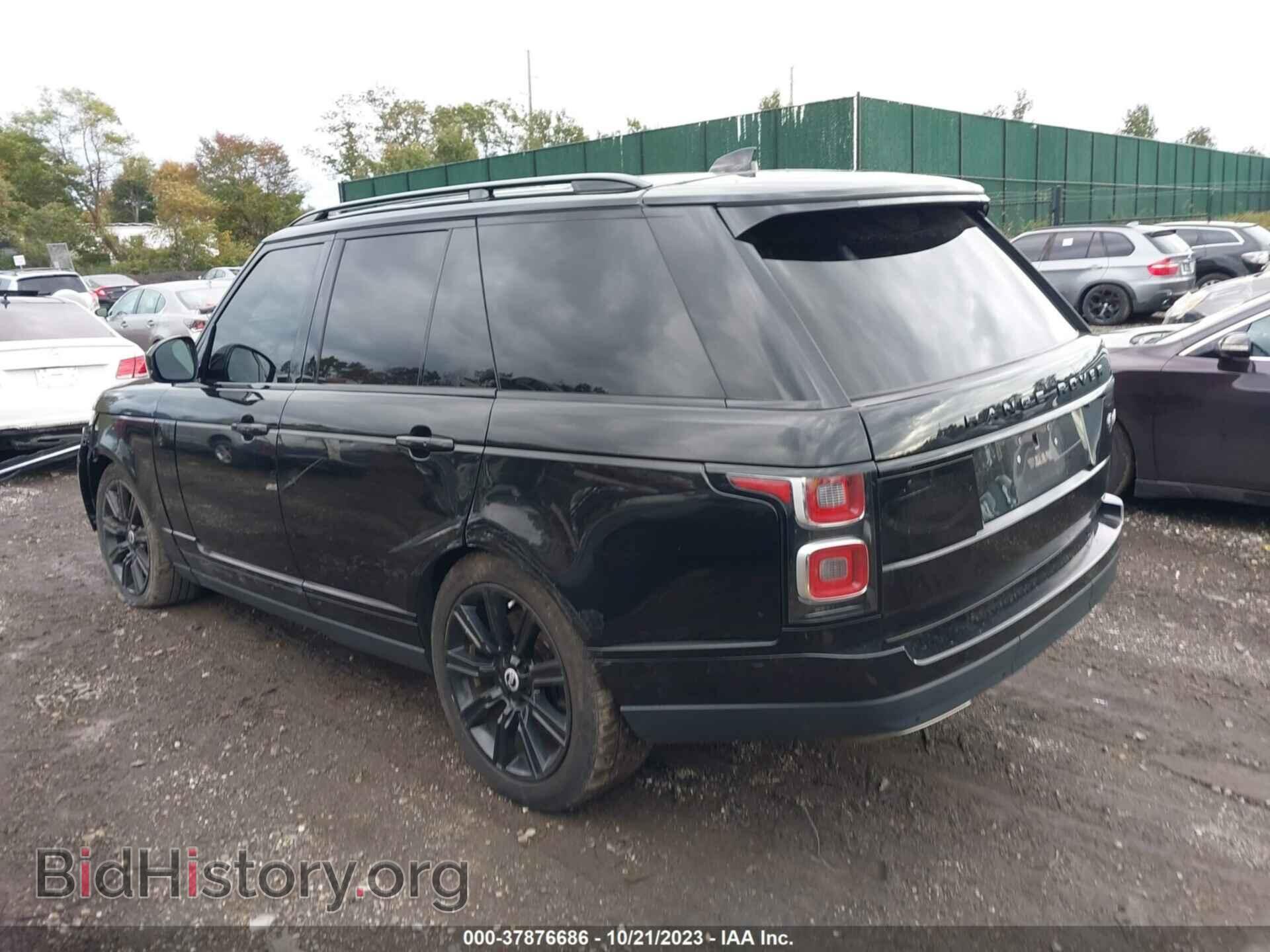 2019 LAND ROVER RANGE ROVER - VIN: SALGS2SV7KA531053 - Фото 3