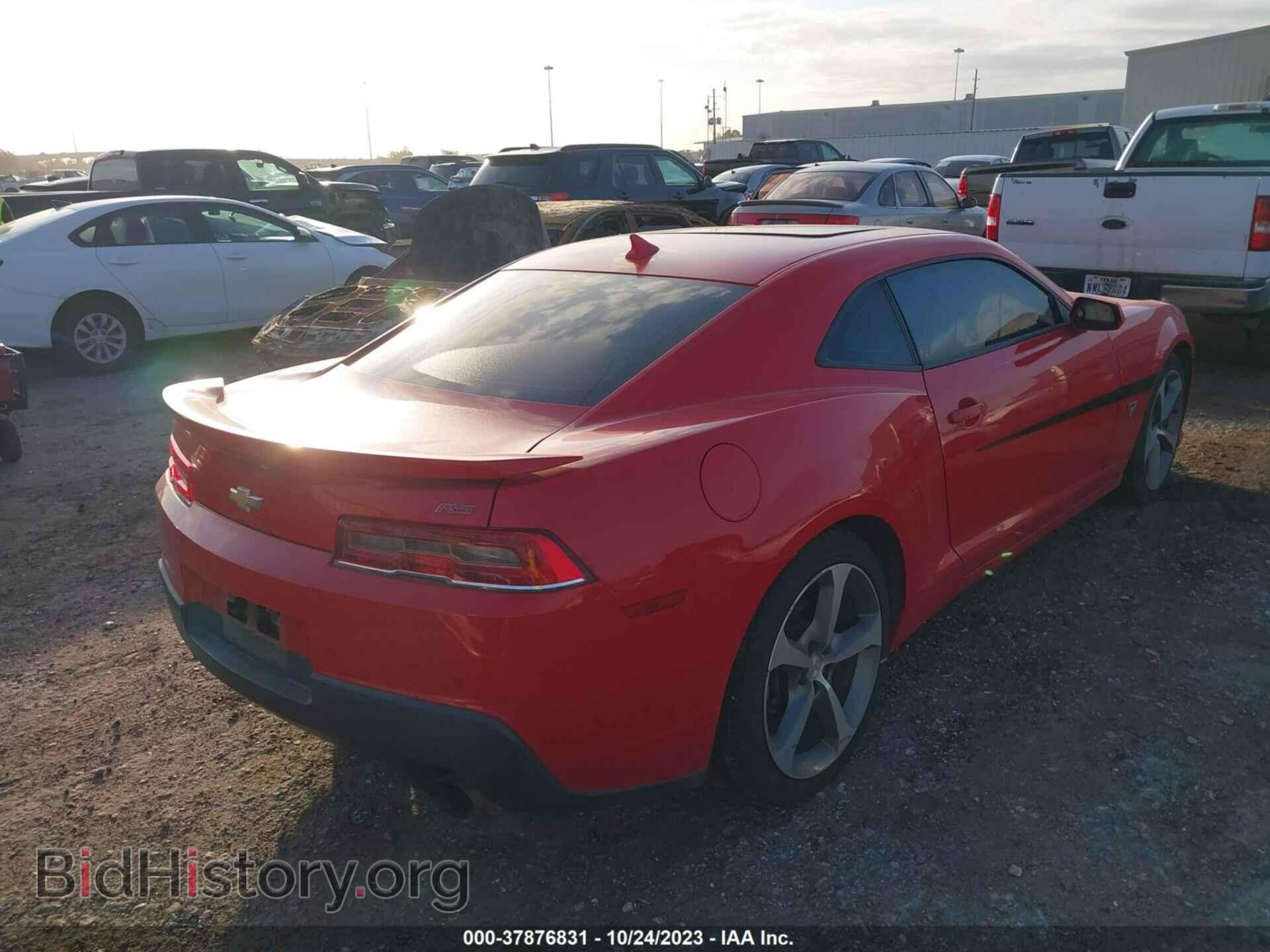 2015 CHEVROLET CAMARO - VIN: 2G1FF1E38F9243600 - Фото 4