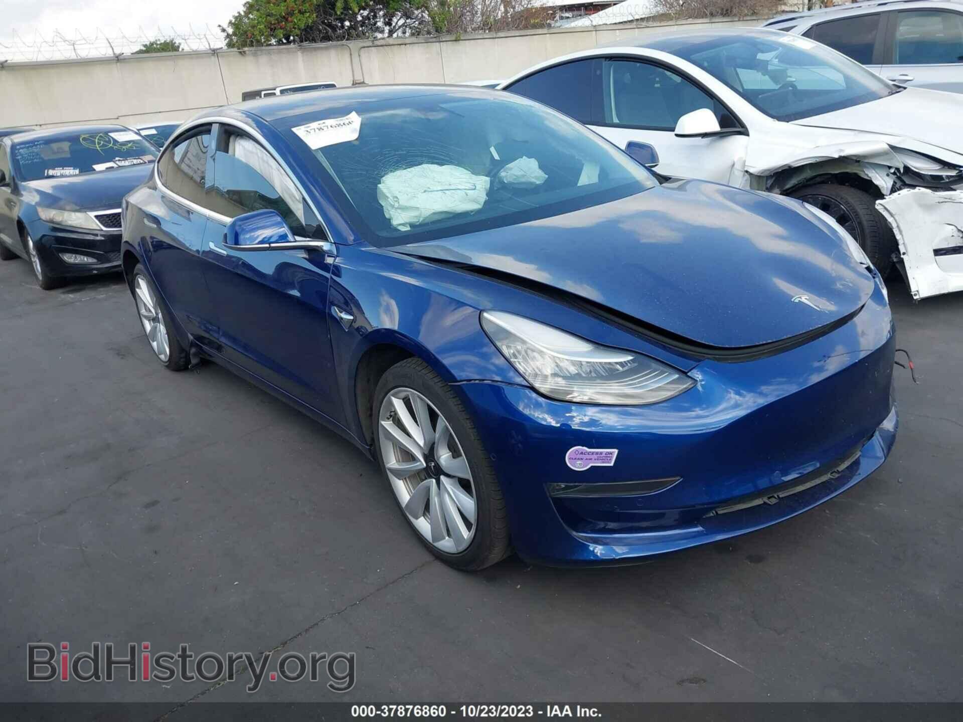 Фотография 5YJ3E1EA4KF411735 - TESLA MODEL 3 2019