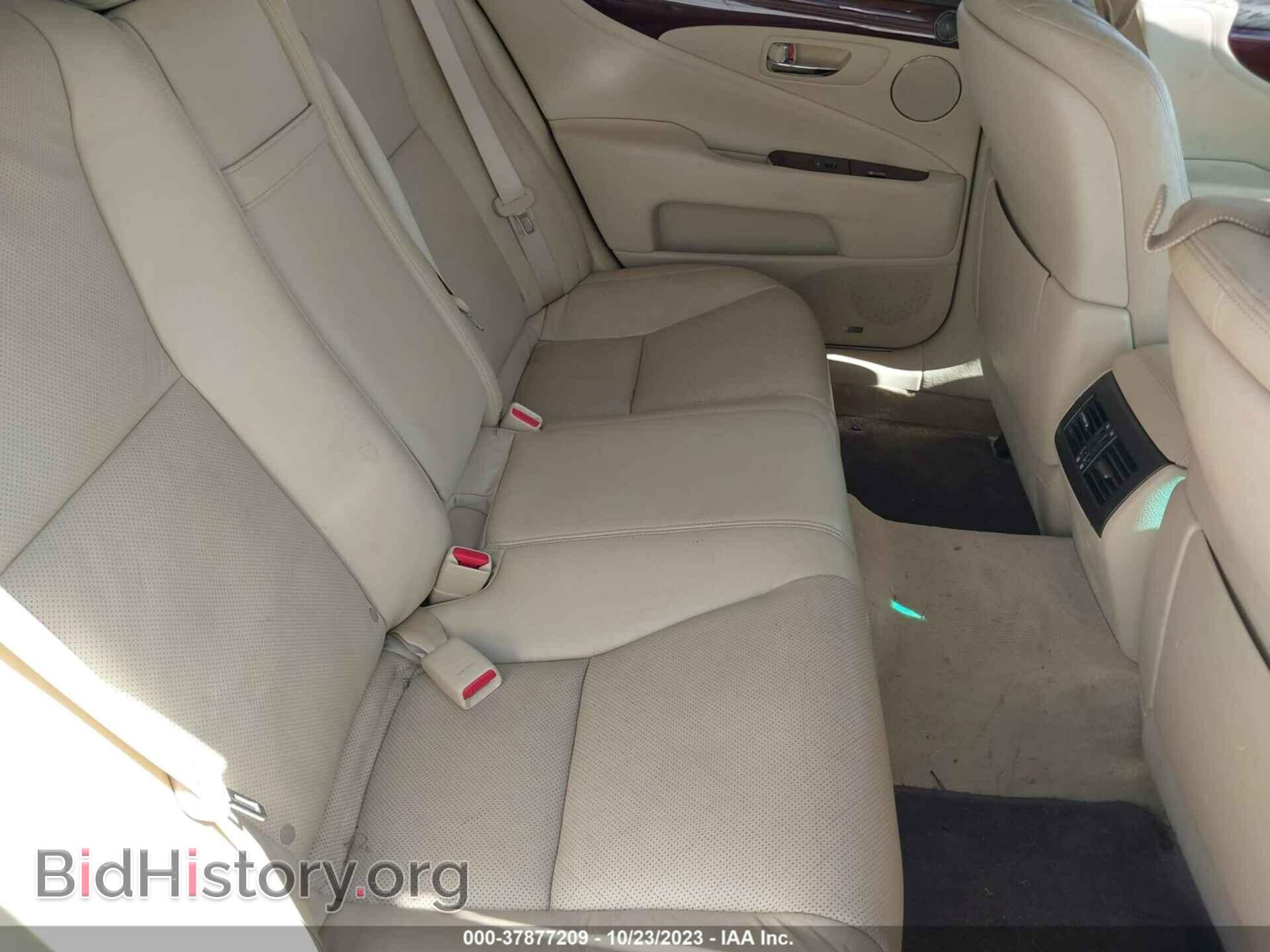 2010 LEXUS LS 460 - VIN: JTHBL5EF4A5101264 - Фото 8