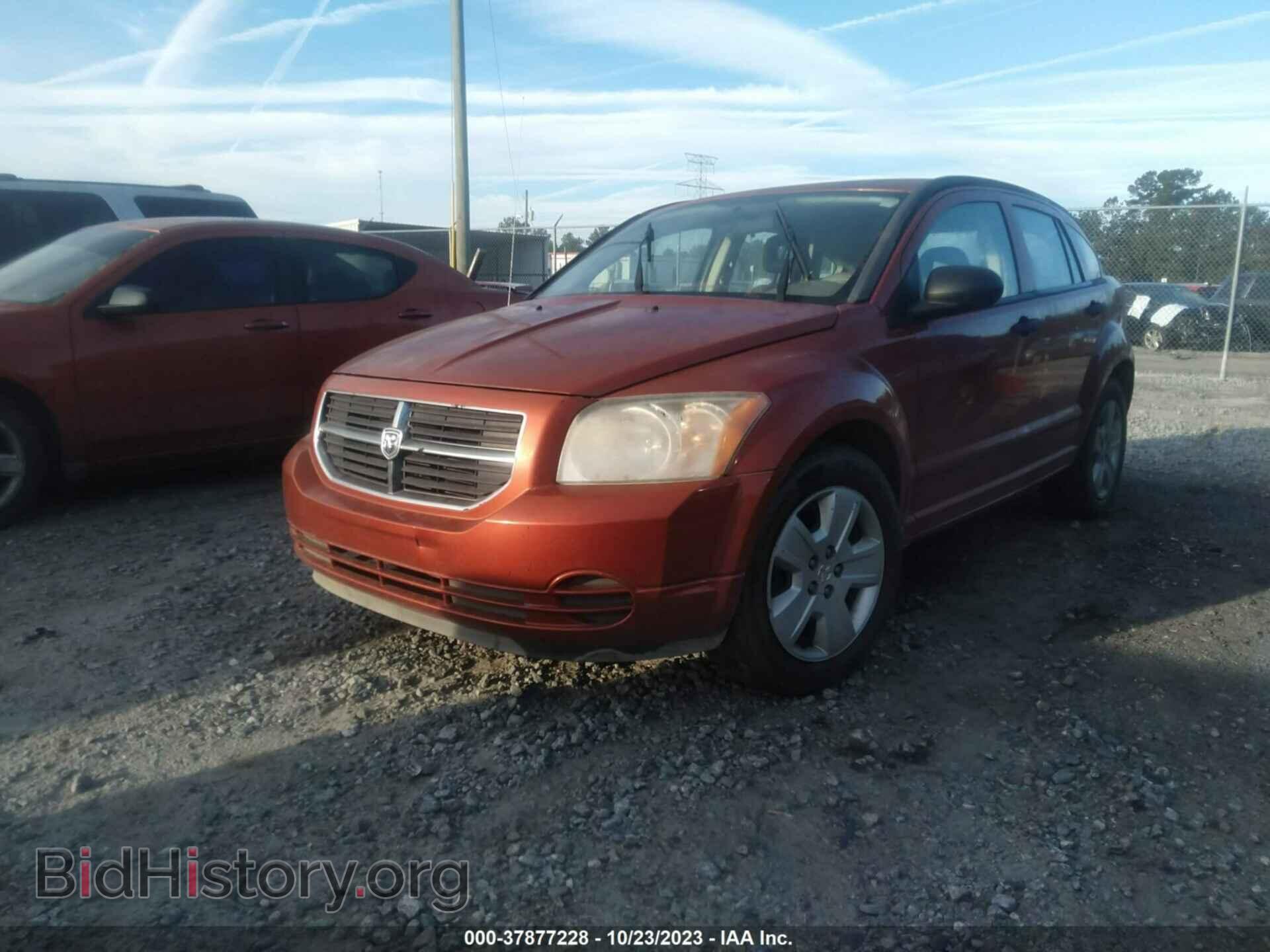 2007 DODGE CALIBER - VIN: 1B3HB48C37D252512 - Фото 2