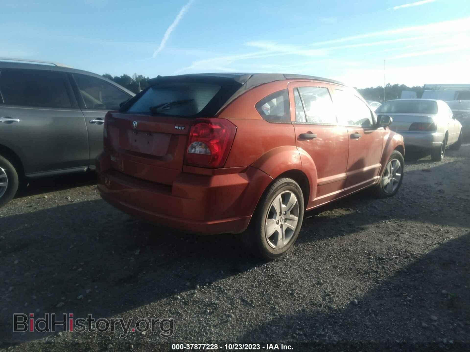 2007 DODGE CALIBER - VIN: 1B3HB48C37D252512 - Фото 4