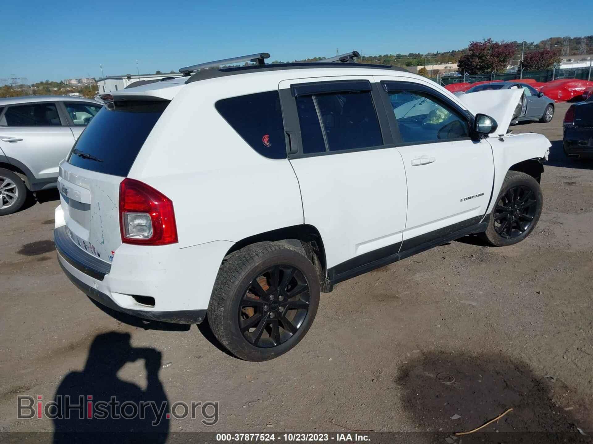 2012 JEEP COMPASS - VIN: 1C4NJDEB5CD689633 - Фото 4