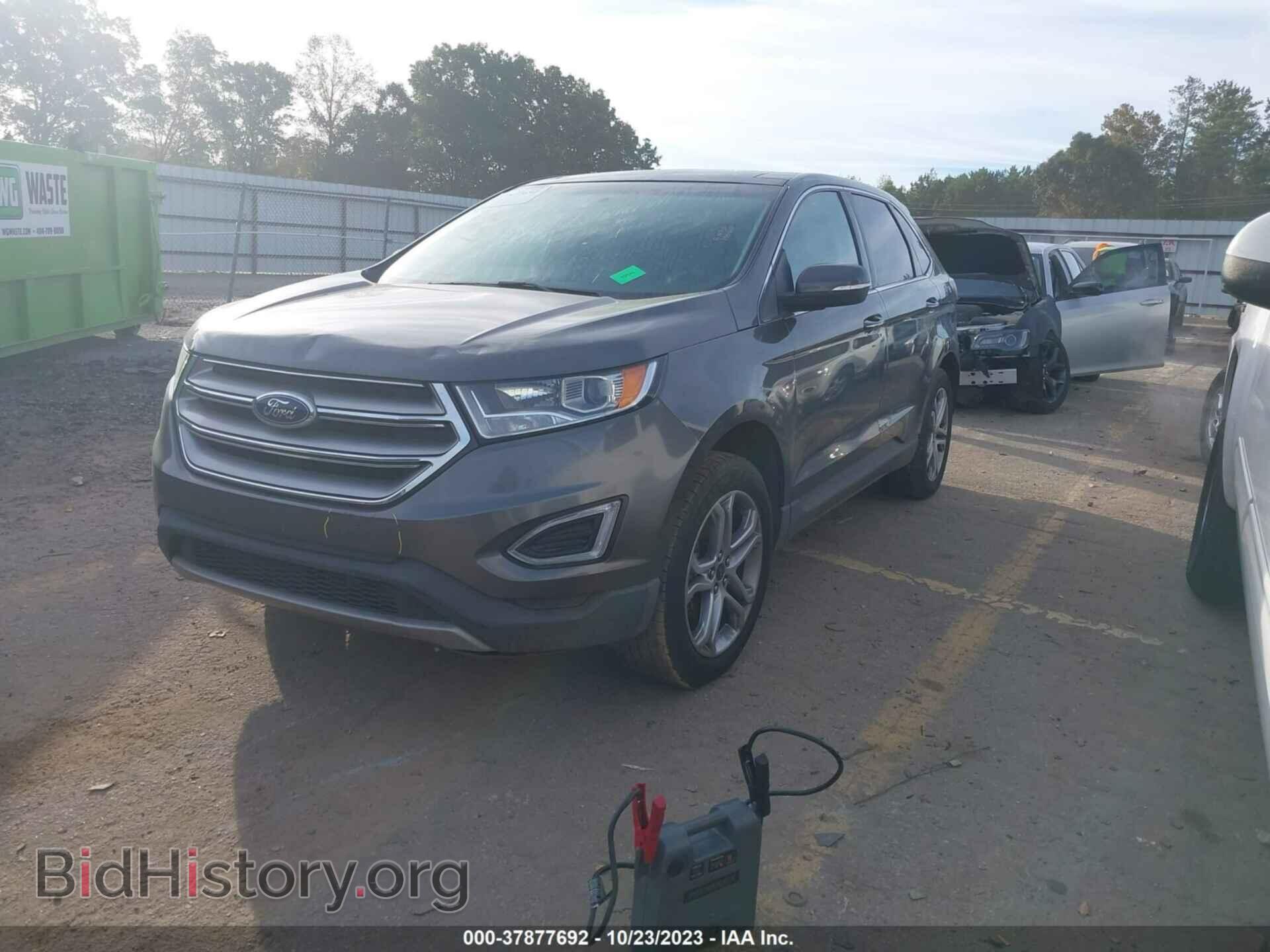 2015 FORD EDGE - VIN: 2FMTK3K98FBB28770 - Photo 2
