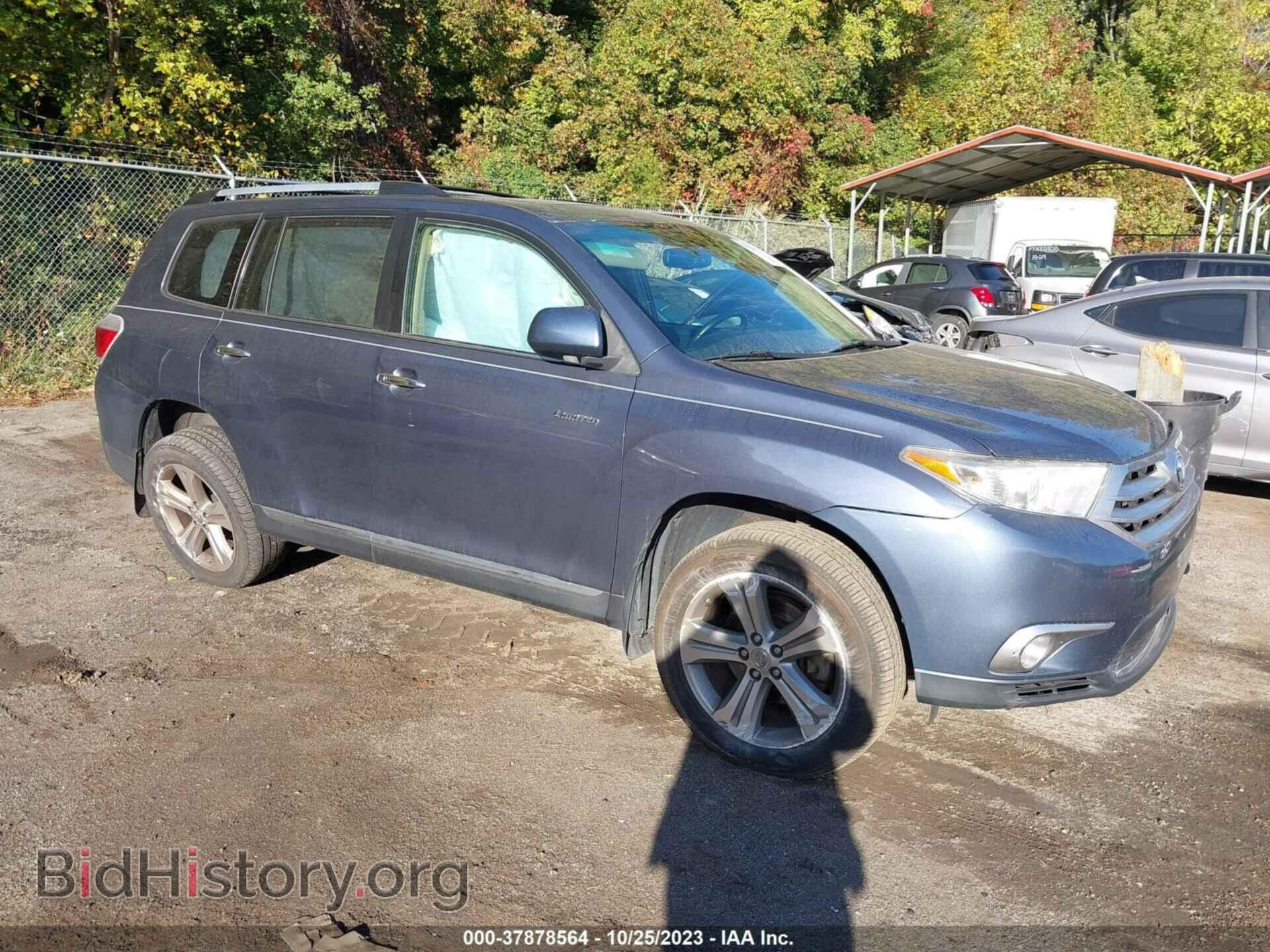 Photo 5TDDK3EH5CS132877 - TOYOTA HIGHLANDER 2012