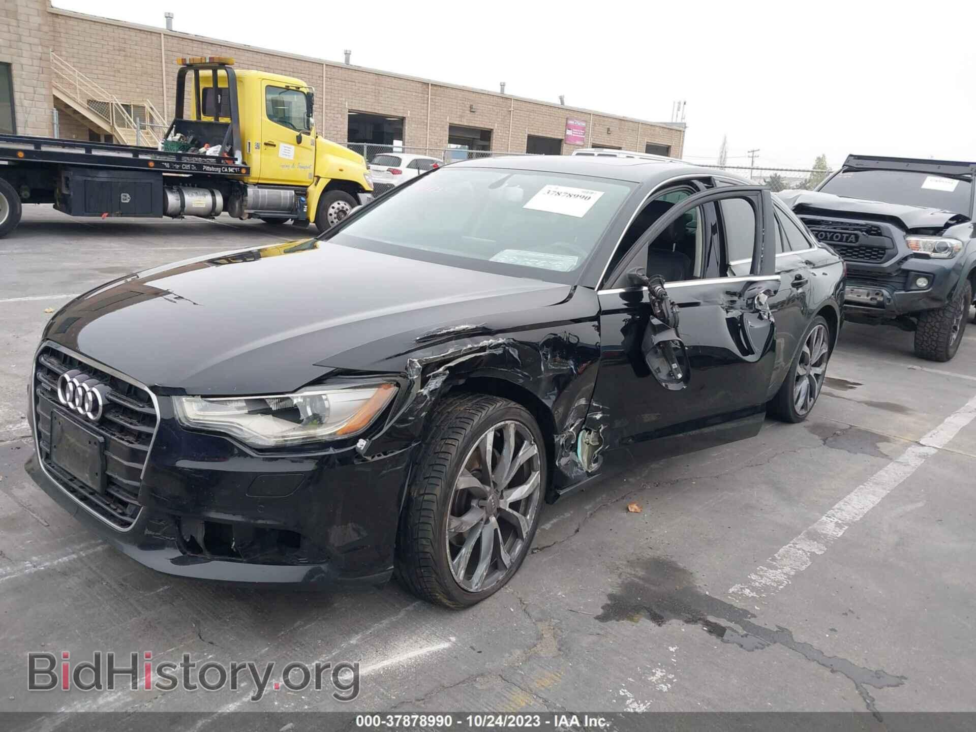 2013 AUDI A6 - VIN: WAUGFAFC3DN024478 - Фото 2