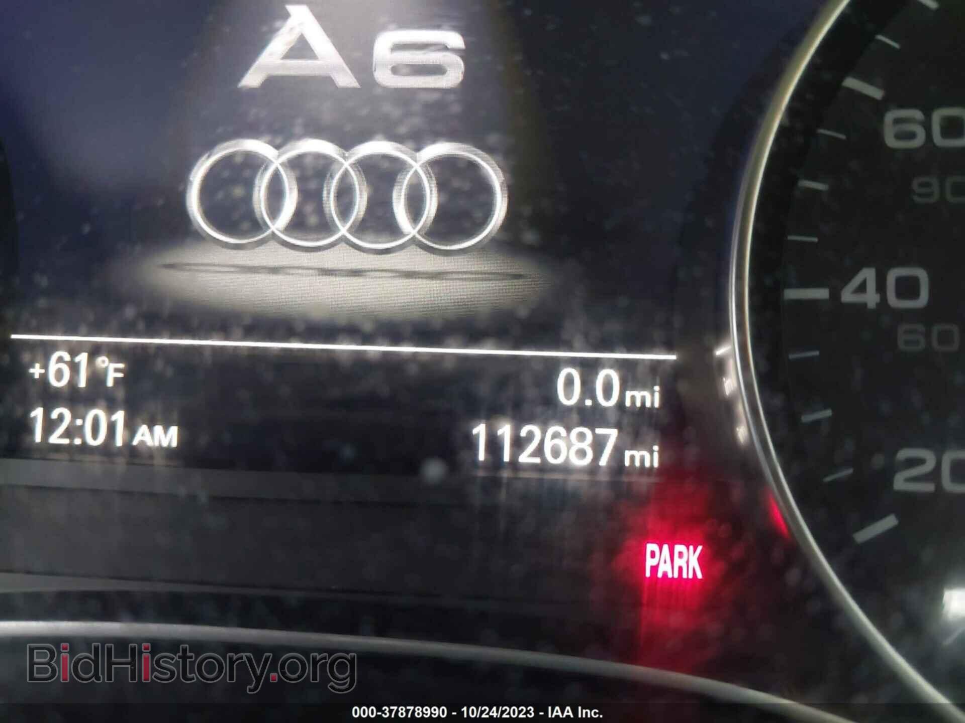 2013 AUDI A6 - VIN: WAUGFAFC3DN024478 - Фото 15