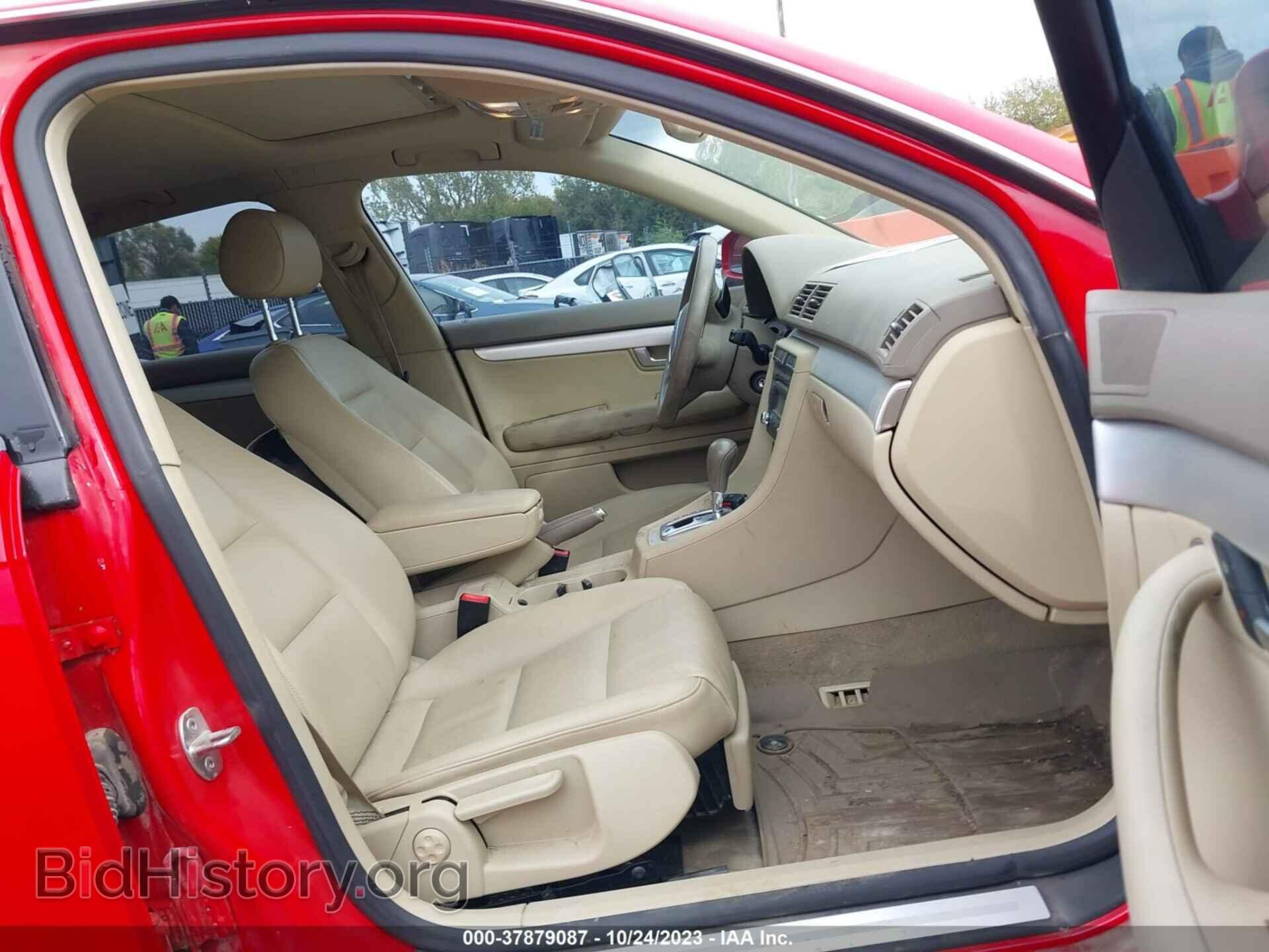 2008 AUDI A4 - VIN: WAUAF78E88A095289 - Фото 5