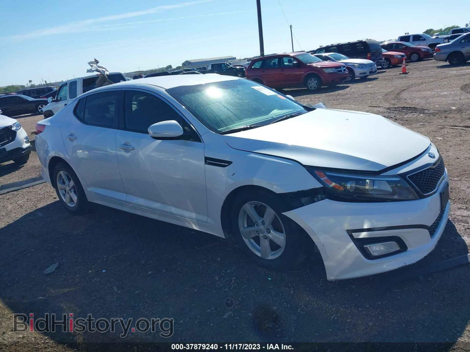 Фотография KNAGM4A76E5463483 - KIA OPTIMA 2014
