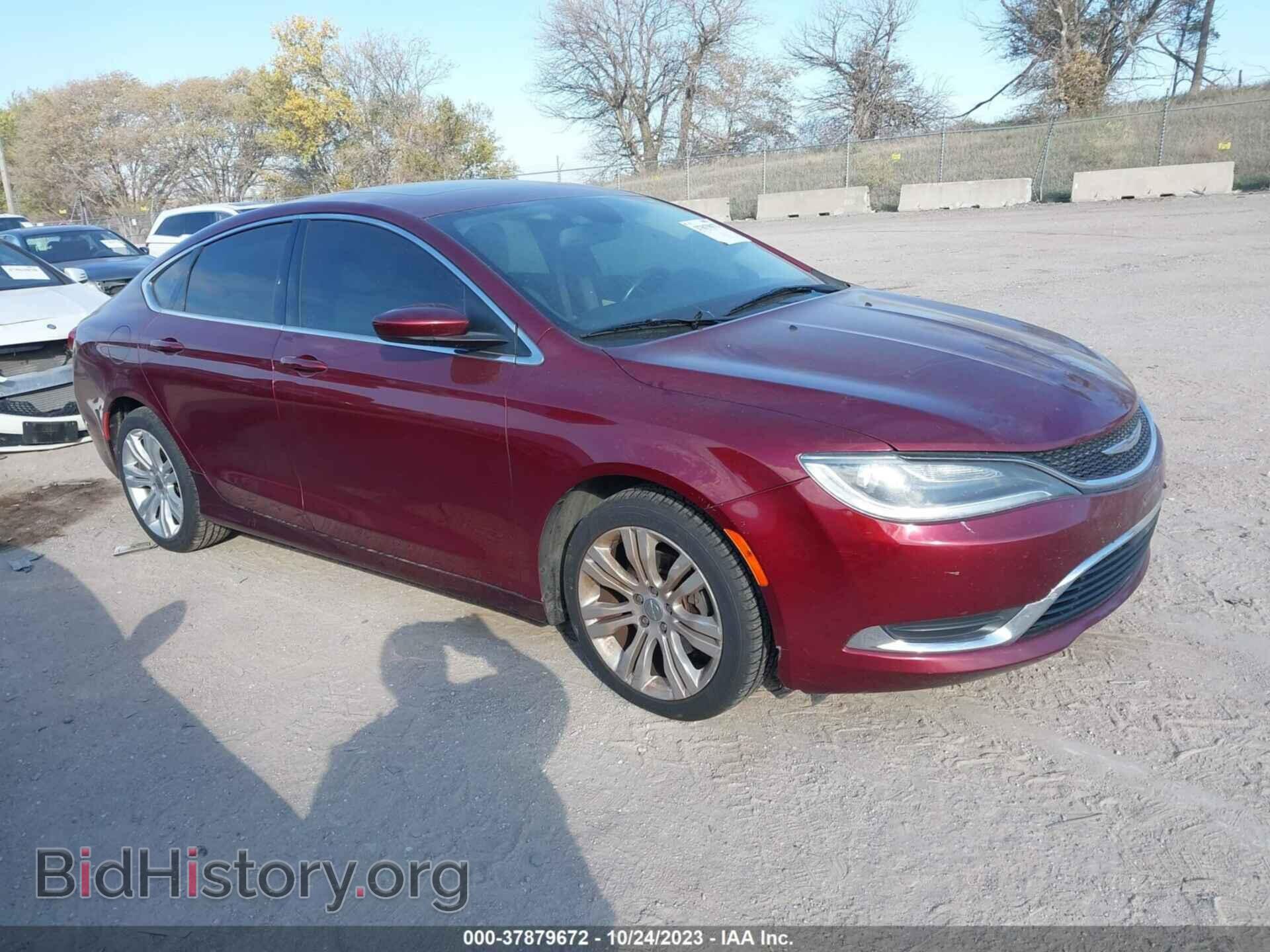 Фотография 1C3CCCAB5FN538165 - CHRYSLER 200 2015